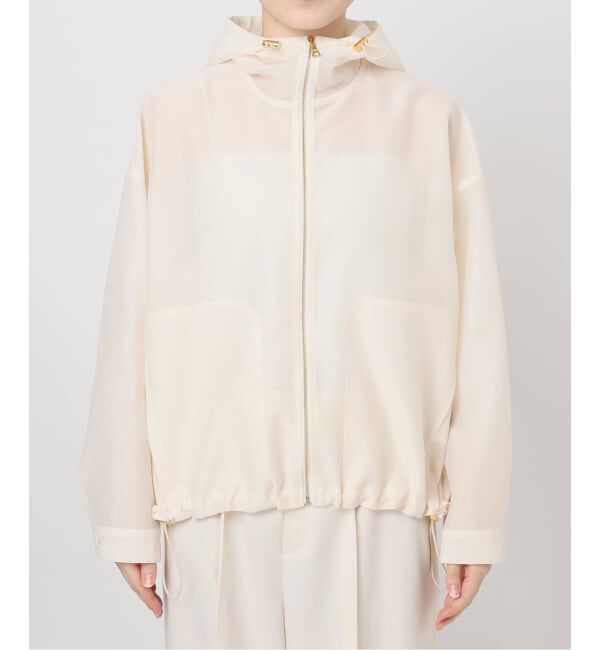 NOBLE「《WEB限定追加予約2》ミルキーシアーボリュームブルゾン」|その他|