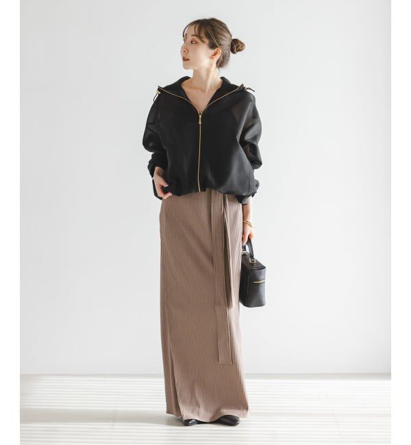 NOBLE「《WEB限定追加予約2》ミルキーシアーボリュームブルゾン」|その他|