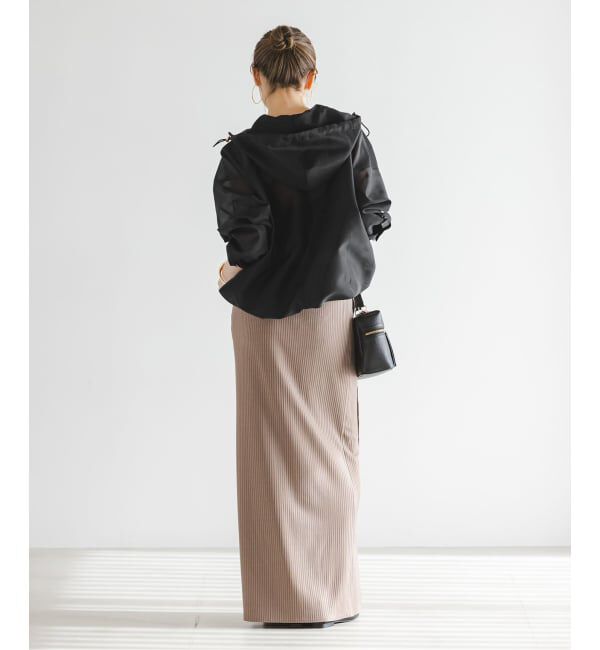 NOBLE「《WEB限定追加予約2》ミルキーシアーボリュームブルゾン」|その他|