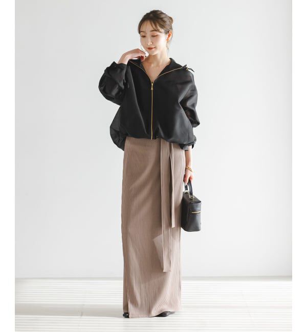 NOBLE「《WEB限定追加予約2》ミルキーシアーボリュームブルゾン」|その他|