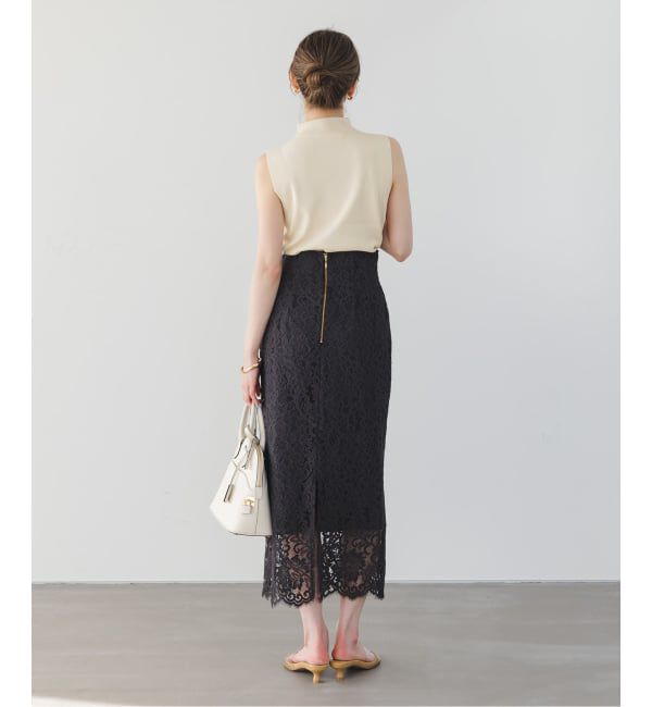 NOBLE「《追加予約》ボトルネックスリーブレスニット」|ニット・セーター|