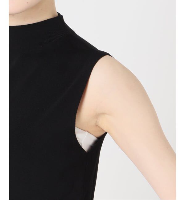 NOBLE「《追加予約》ボトルネックスリーブレスニット」|ニット・セーター|