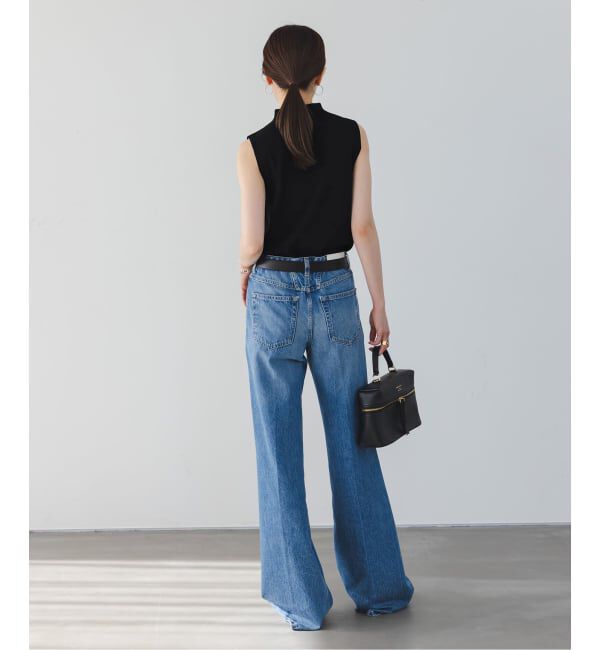 NOBLE「《追加予約》ボトルネックスリーブレスニット」|ニット・セーター|