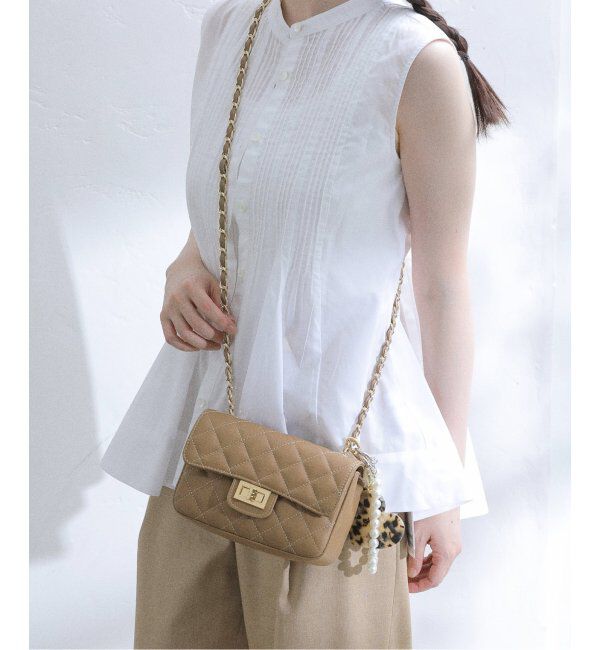  「MILOS / ミロス キルティングチェーンバッグ」|ショルダー・メッセンジャー|