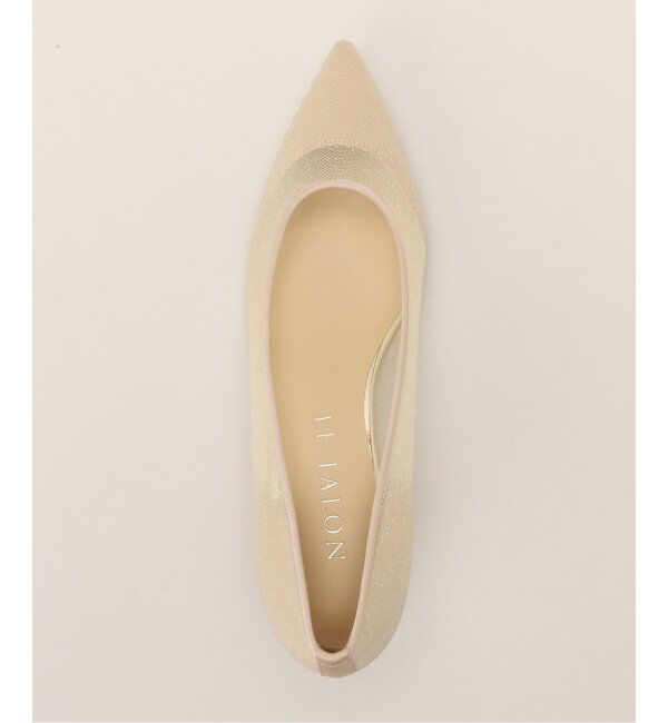  「《追加》5cmポインテッドチュールドットパンプス」|パンプス|