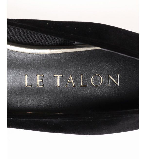  「3.5cmポインテッドリボンオープントゥパンプス」|パンプス|