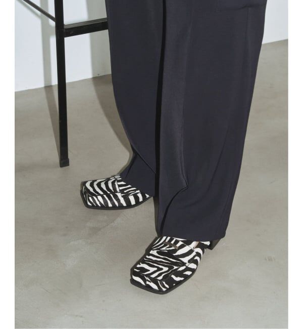 GRISE「GRISEボックススクエアローファー」|ローファー|