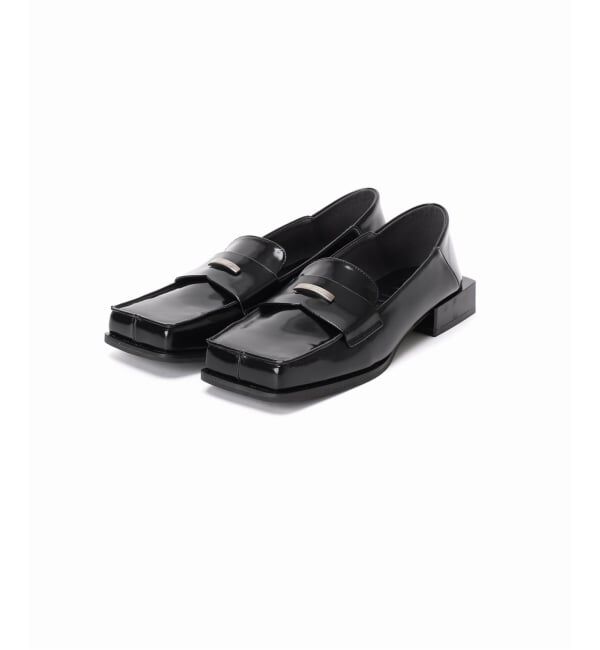 GRISE「GRISEボックススクエアローファー」|ローファー|