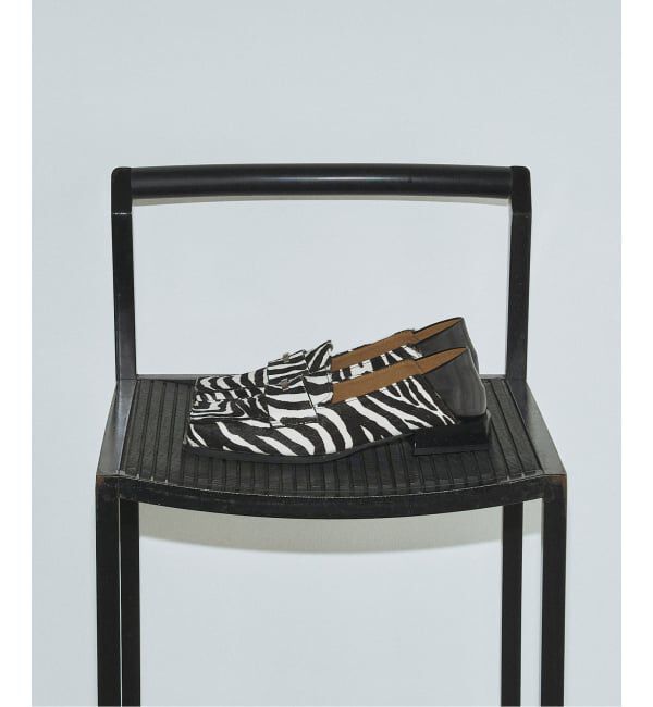 GRISE「GRISEボックススクエアローファー」|ローファー|