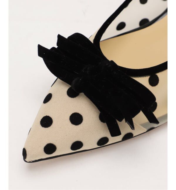  「《予約》ポインテッドチュールメニーリボンフラット」|その他|