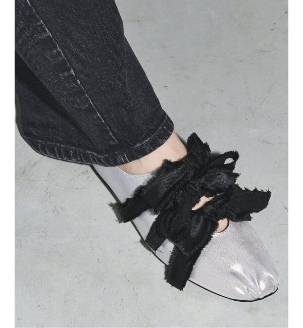 GRISE「《WEB+GRISE新宿店限定/追加予約》GRISEサテンリボンバレリーナ」|その他|