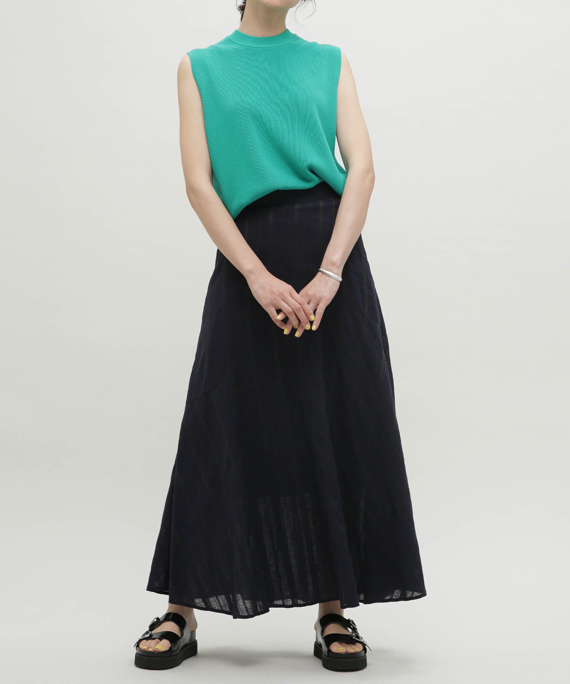 nano･universe「LB.03/リネンブレンドフレアーマキシスカート」|スカート|