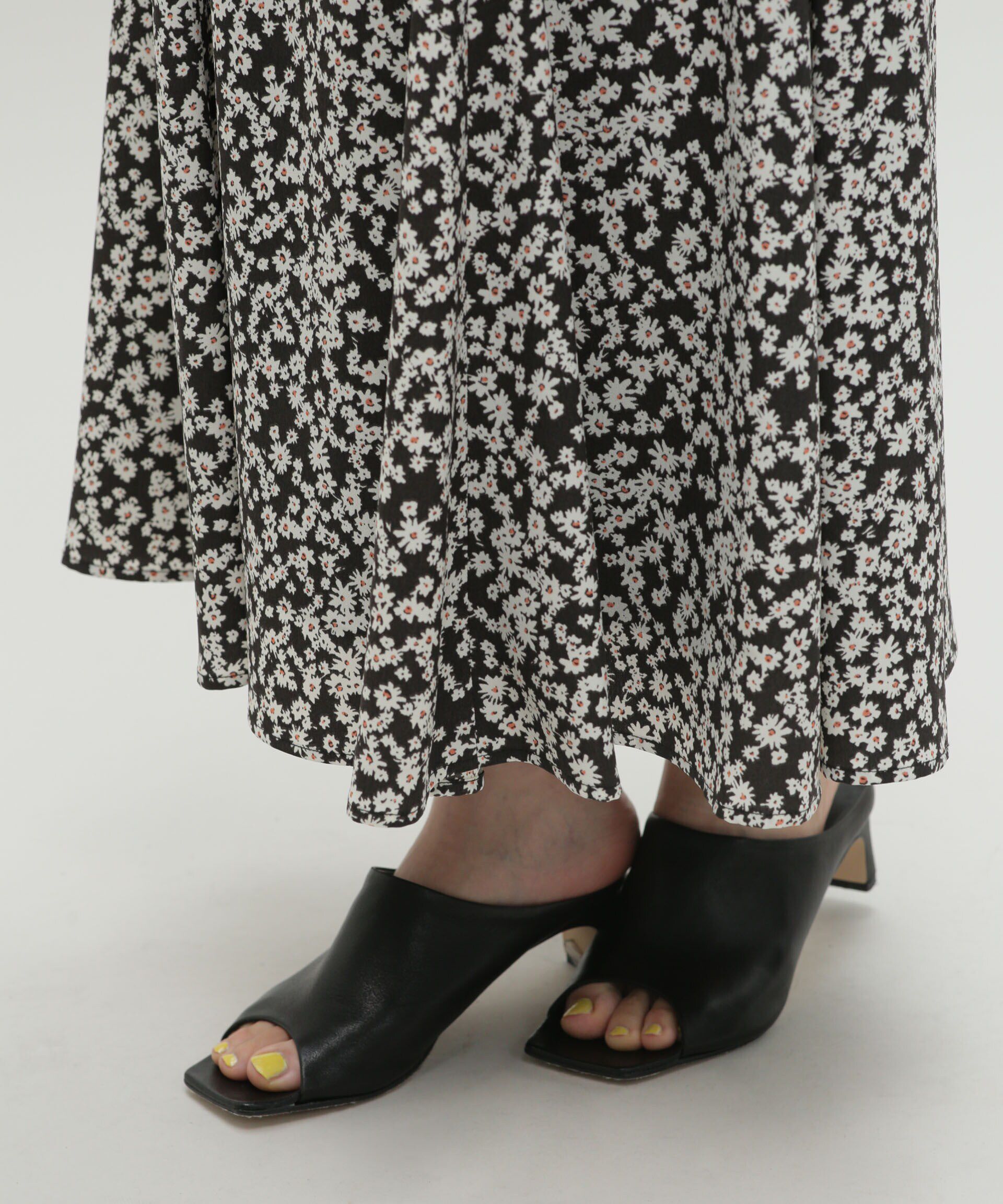 nano･universe「LB.03/フラワーマーメイドスカート」|スカート|