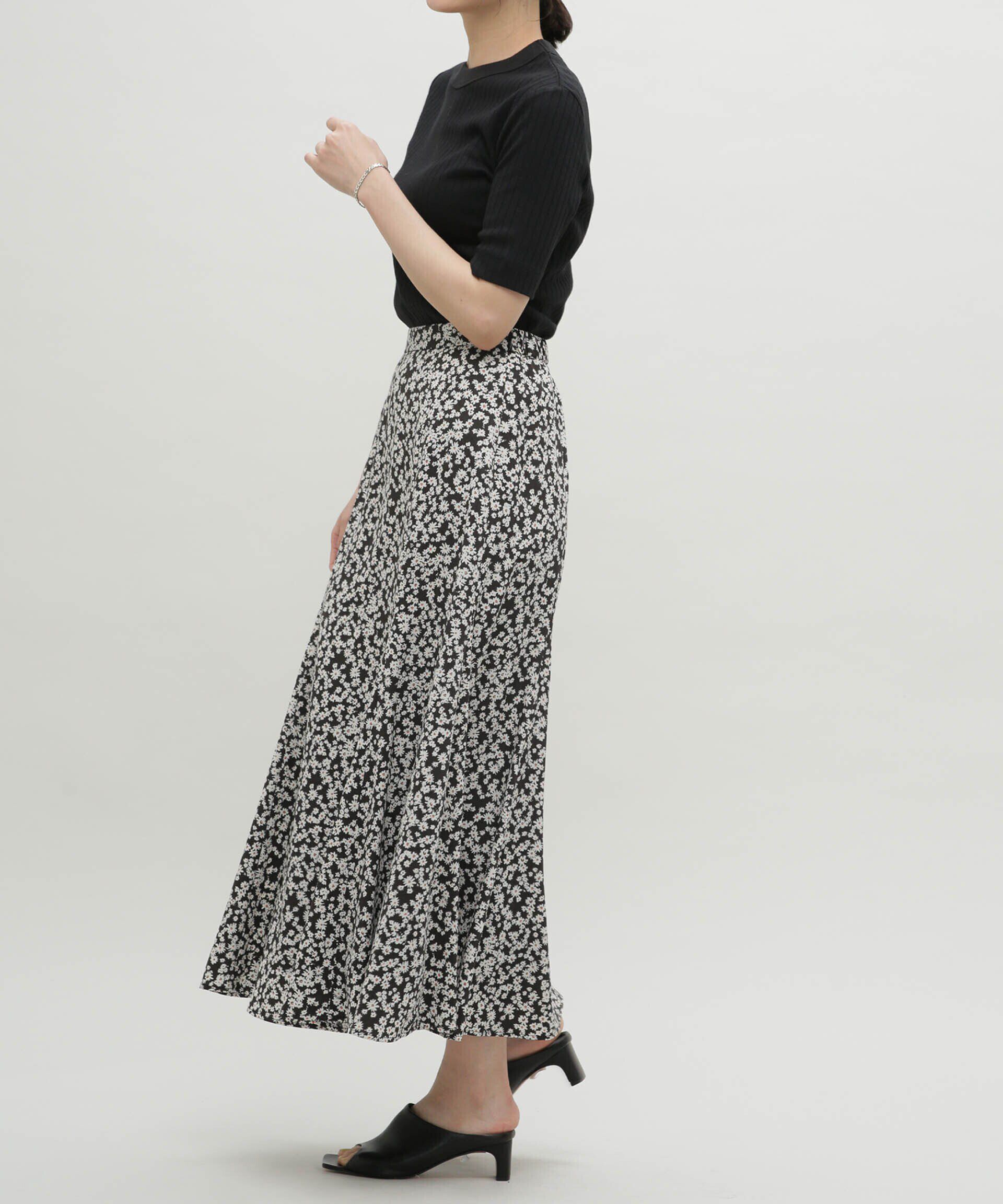 nano･universe「LB.03/フラワーマーメイドスカート」|スカート|