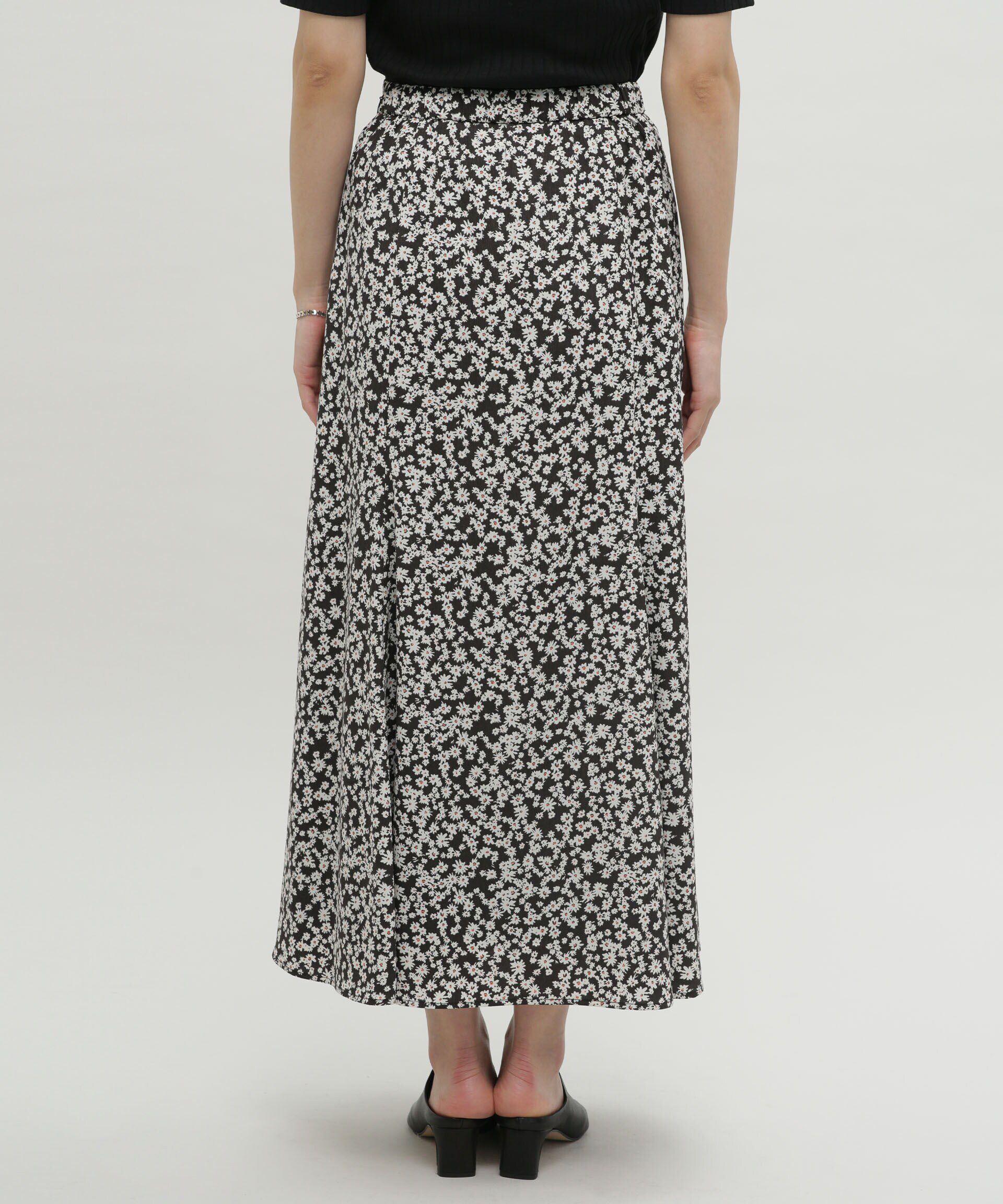 nano･universe「LB.03/フラワーマーメイドスカート」|スカート|