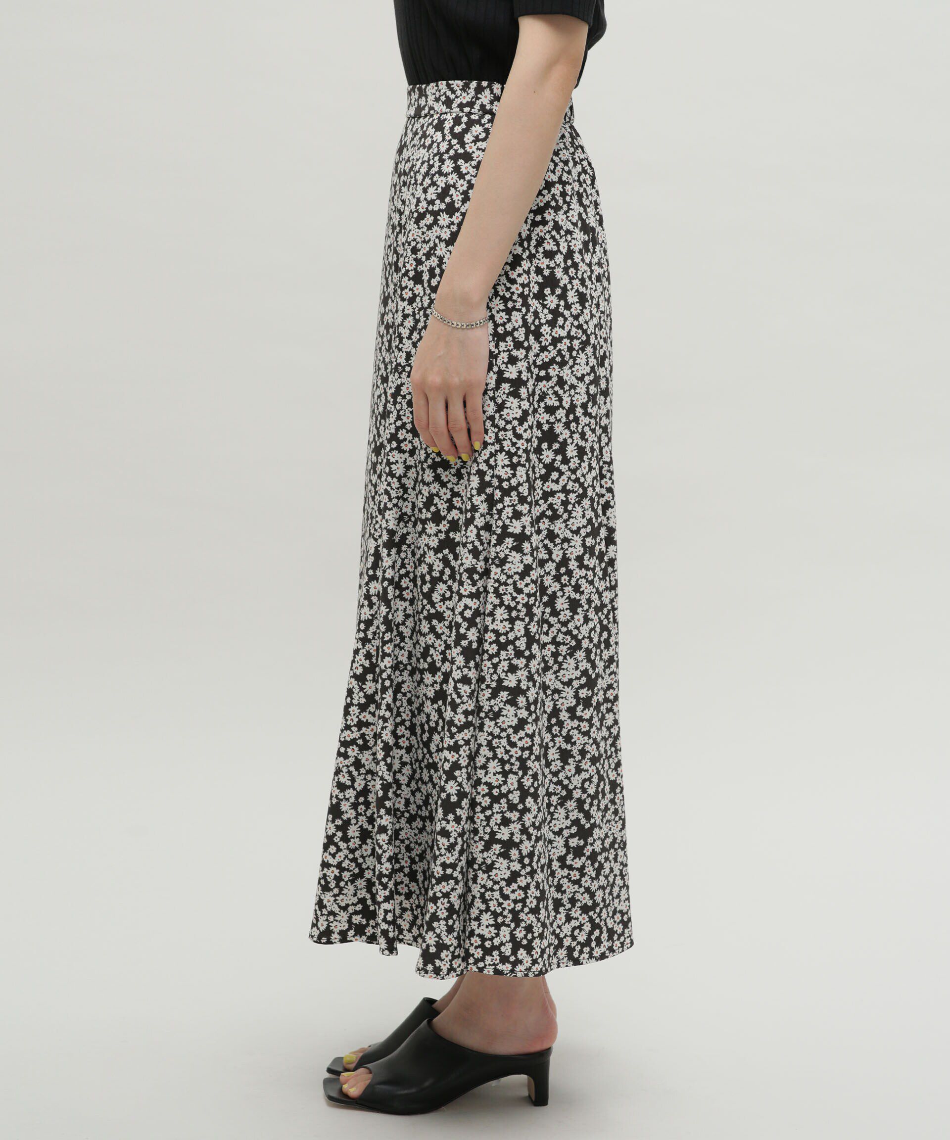 nano･universe「LB.03/フラワーマーメイドスカート」|スカート|