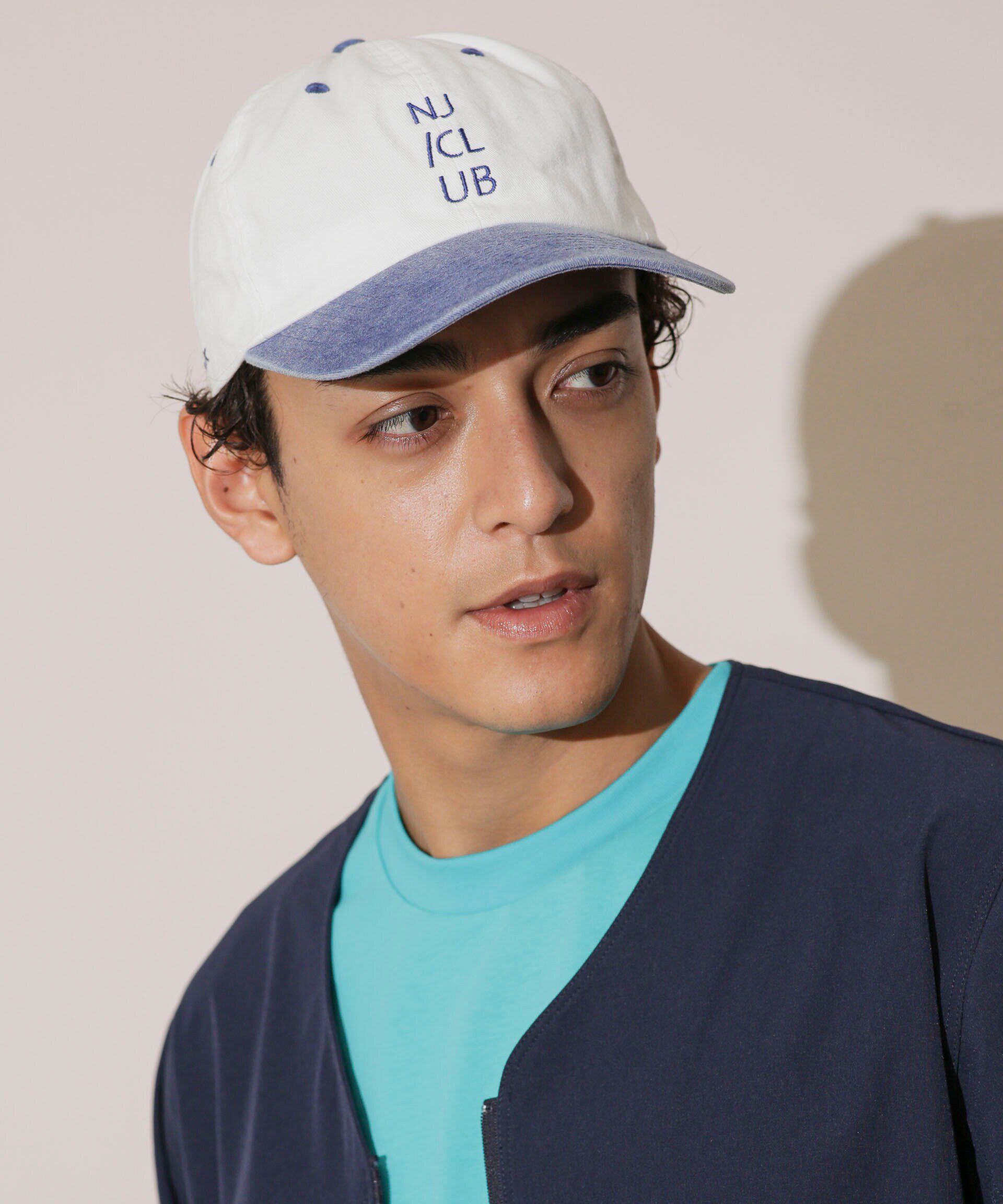 nano･universe「｢NJ/CLUB｣PARKSTOCK ピグメントベースボールキャップ」|キャップ・キャスケット|ホワイト