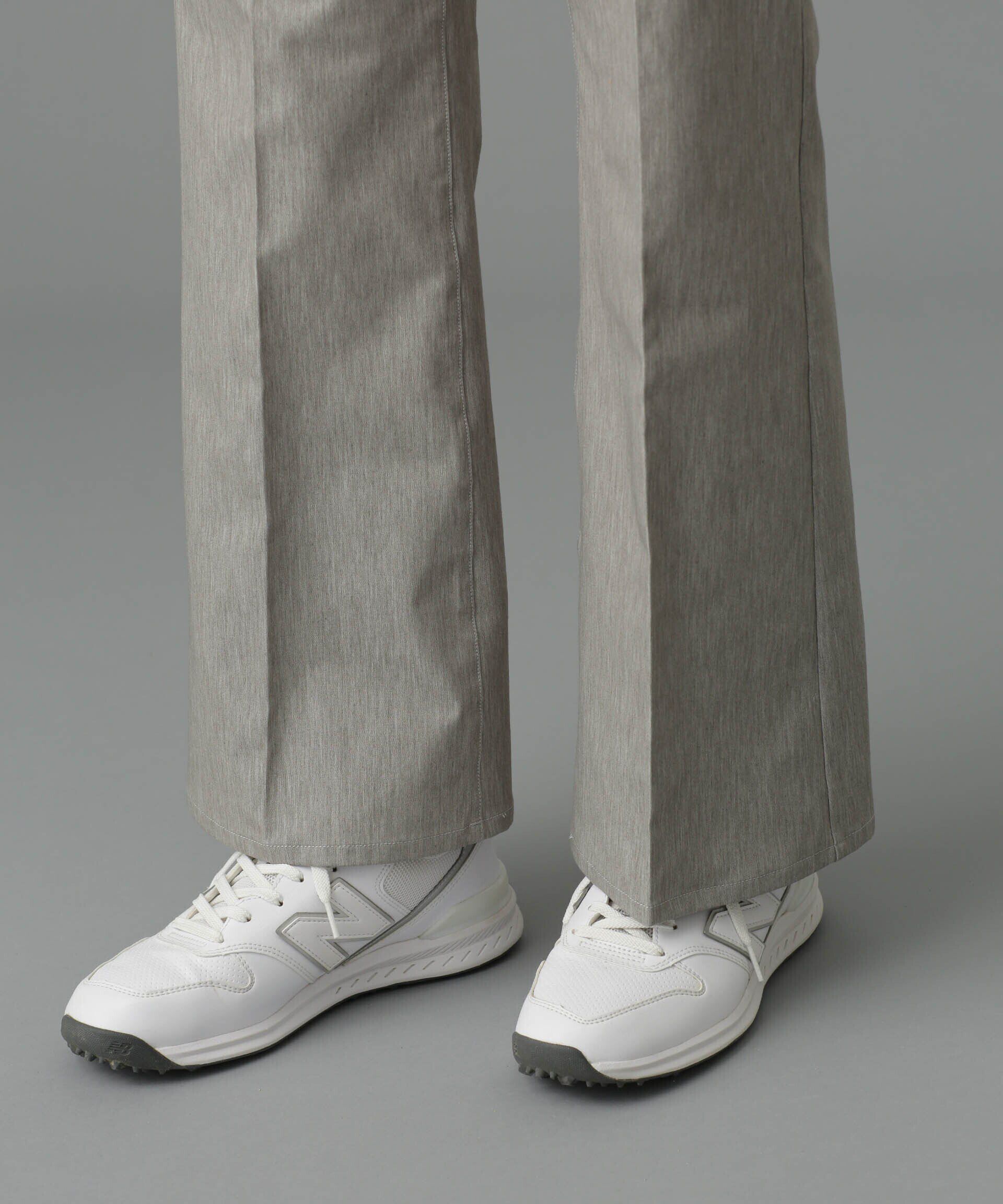 nano･universe「beats per minute/タック入りフレアパンツ」|チノ|