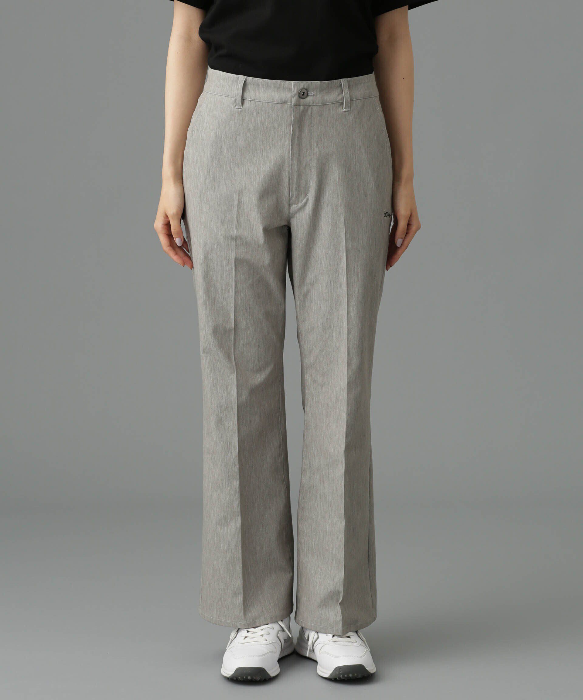 nano･universe「beats per minute/タック入りフレアパンツ」|チノ|