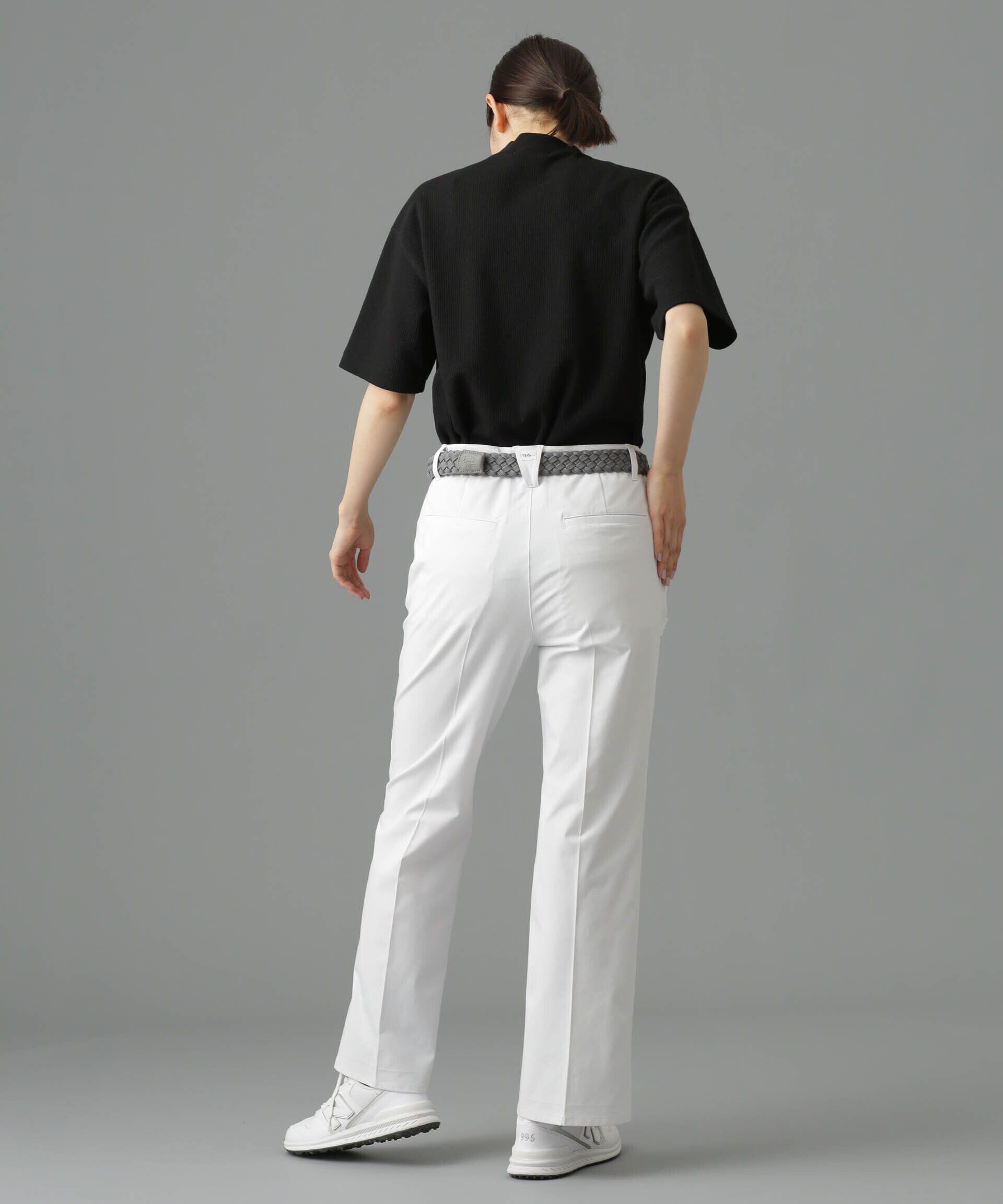 nano･universe「beats per minute/タック入りフレアパンツ」|チノ|