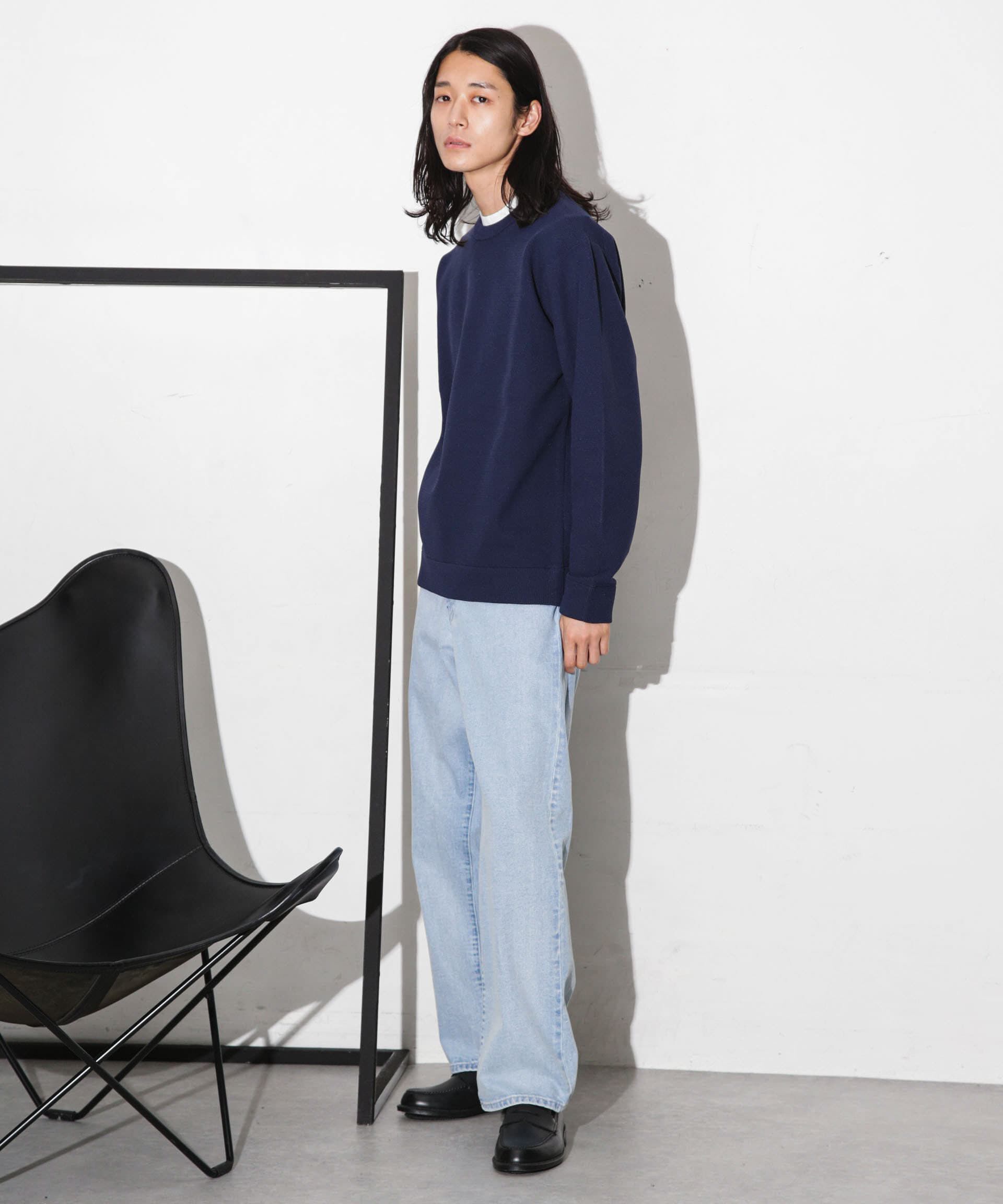 nano･universe「テック鹿の子アンサンブルニット」|ニット・セーター|