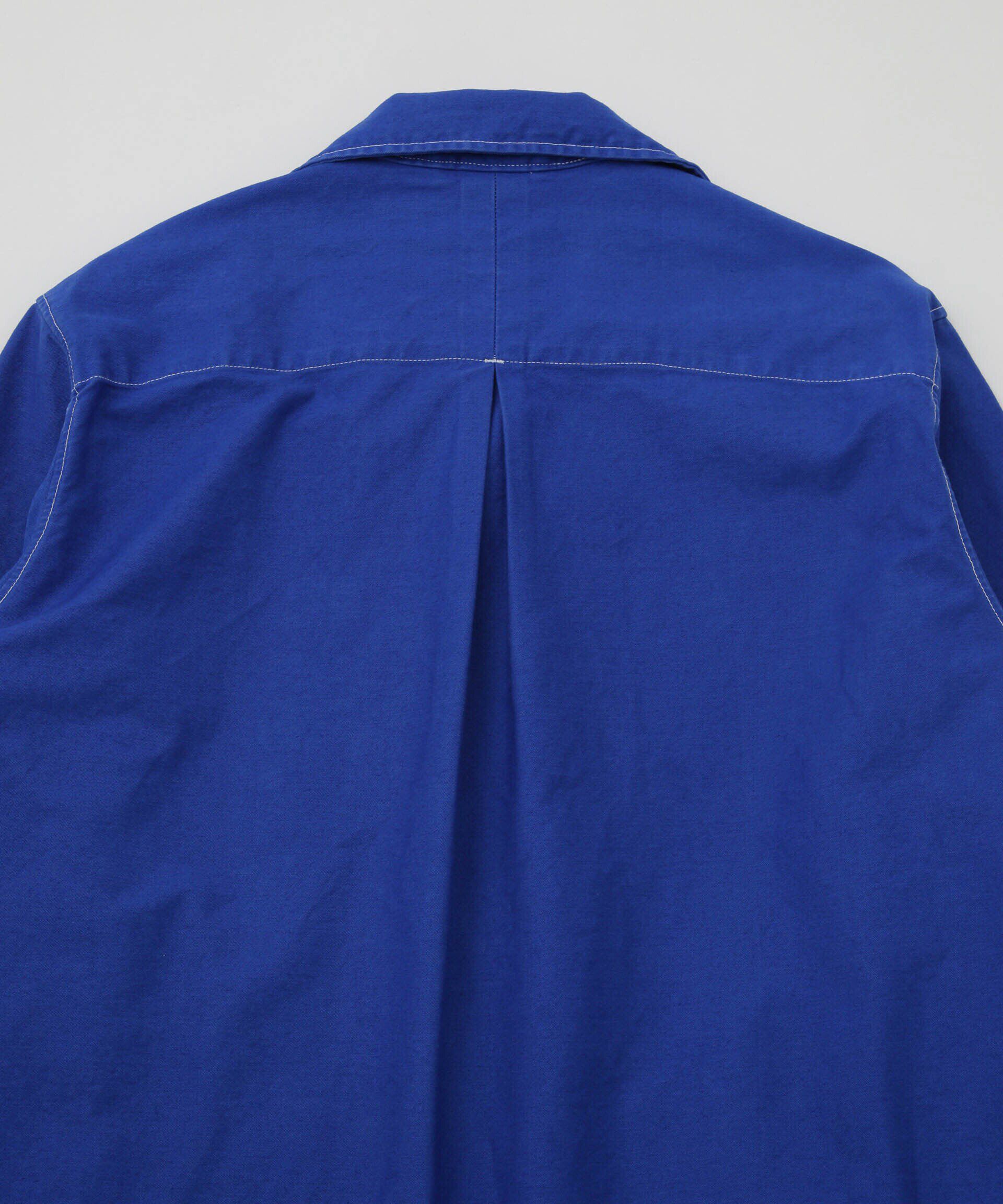 nano･universe「モールスキンガーメントダイシャツブルゾン」|ブルゾン・スタジャン|