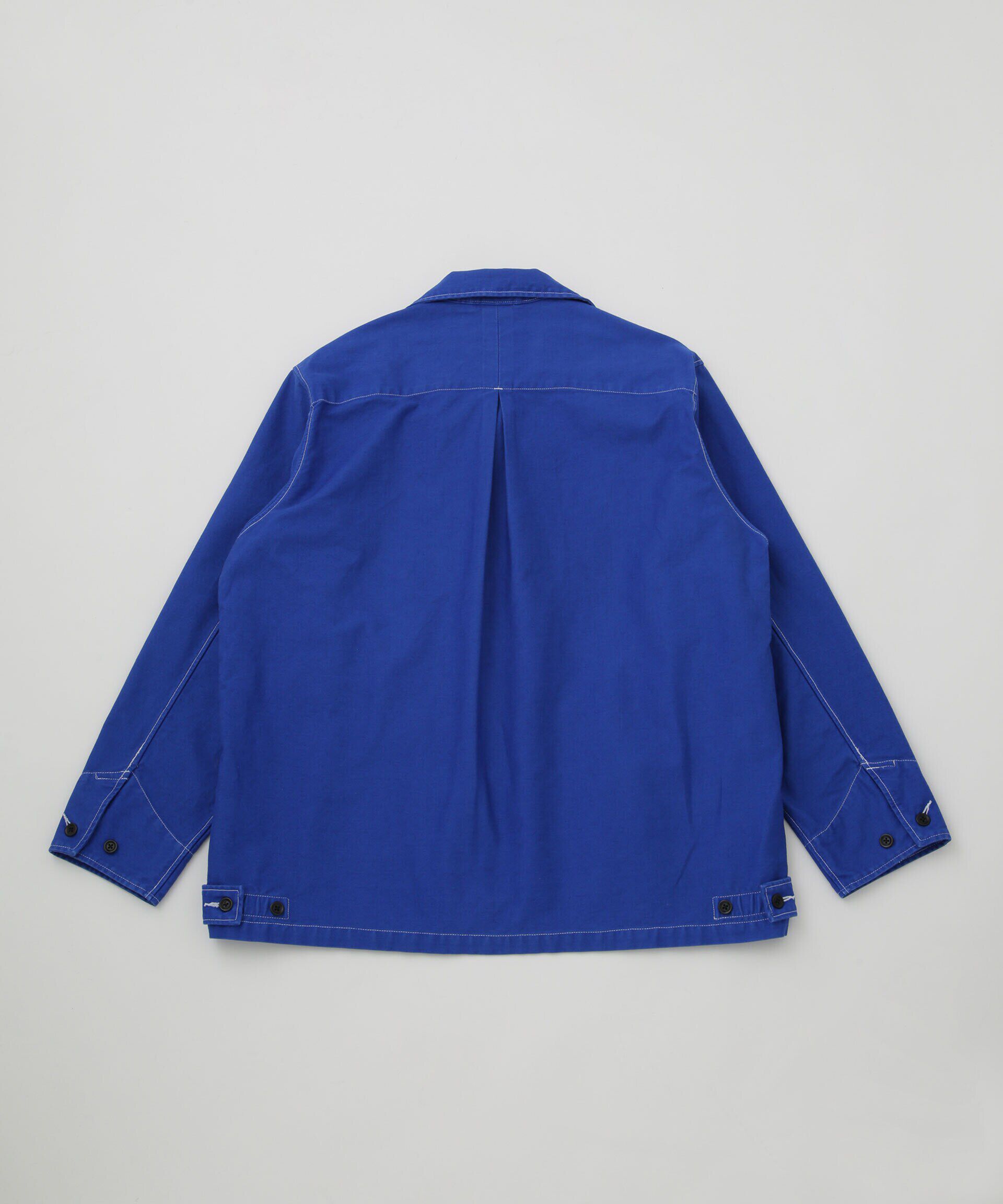 nano･universe「モールスキンガーメントダイシャツブルゾン」|ブルゾン・スタジャン|