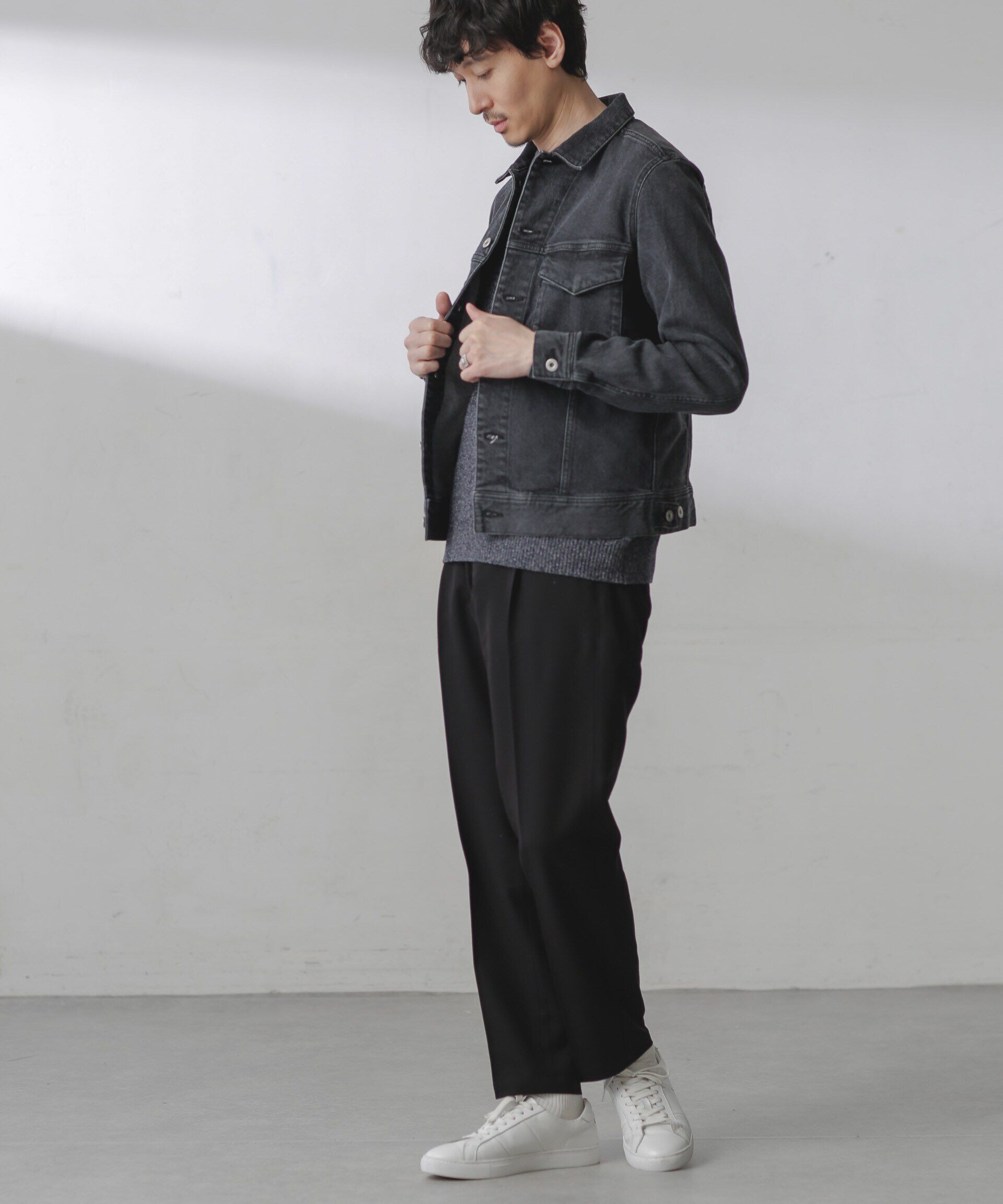 nano･universe「ALWAYS EASY ワンタックスラックス」|スラックス|