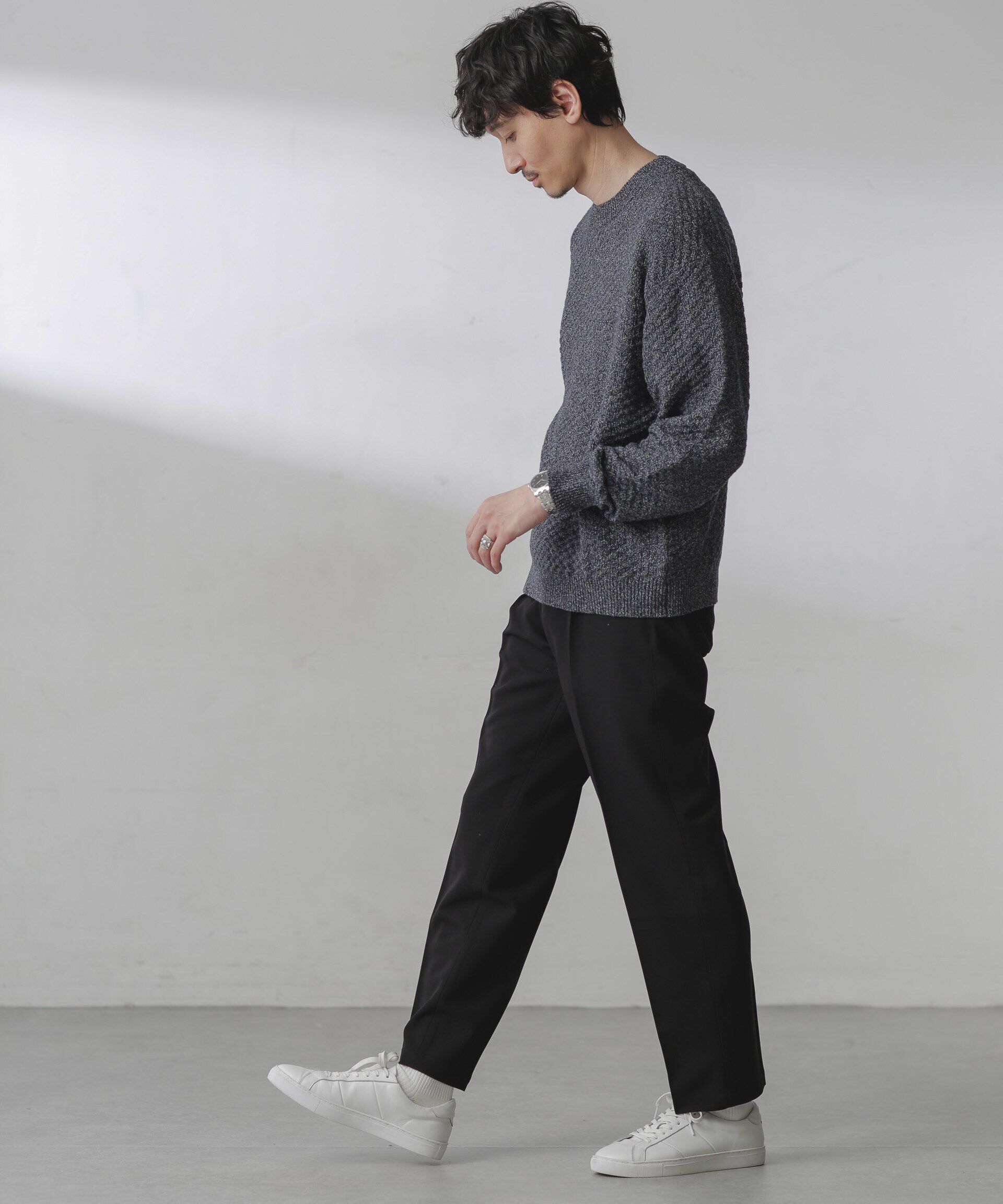 nano･universe「ALWAYS EASY ワンタックスラックス」|スラックス|