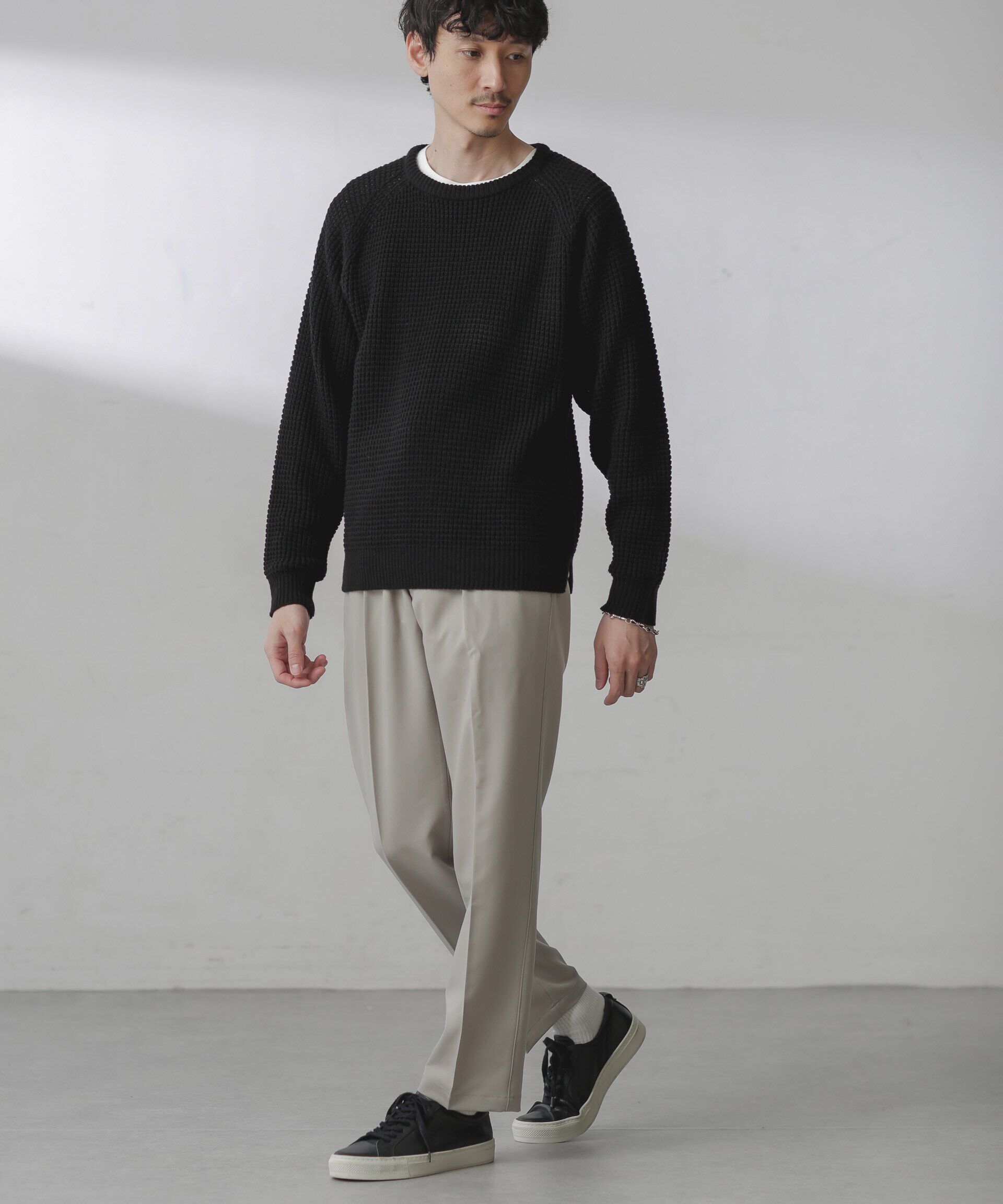 nano･universe「ALWAYS EASY ワンタックスラックス」|スラックス|