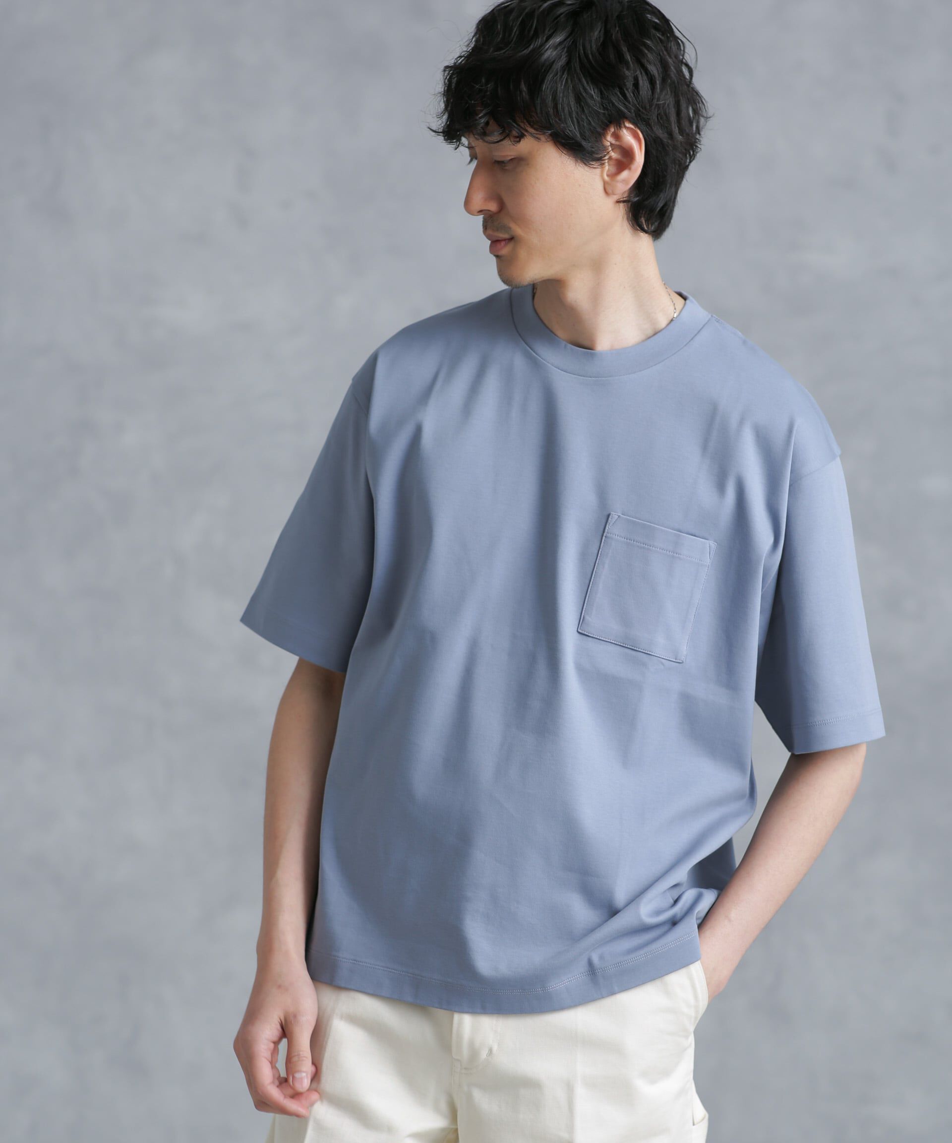 nano･universe「アンチスメル BIGTシャツ 半袖」|Tシャツ・カットソー|