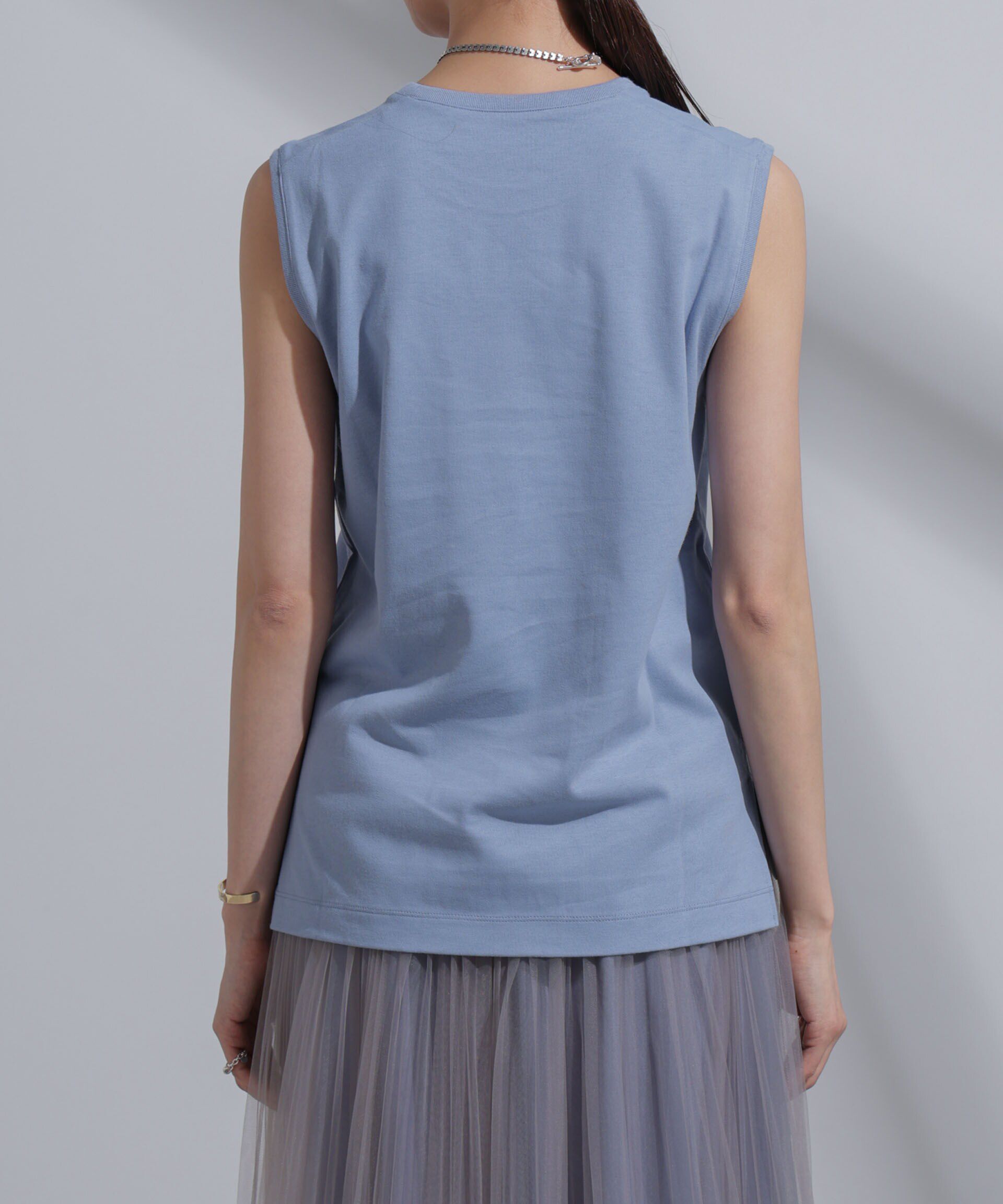 nano･universe「Anti Soaked(R)  汗染み防止 カラフルノースリTシャツ」|Tシャツ・カットソー|