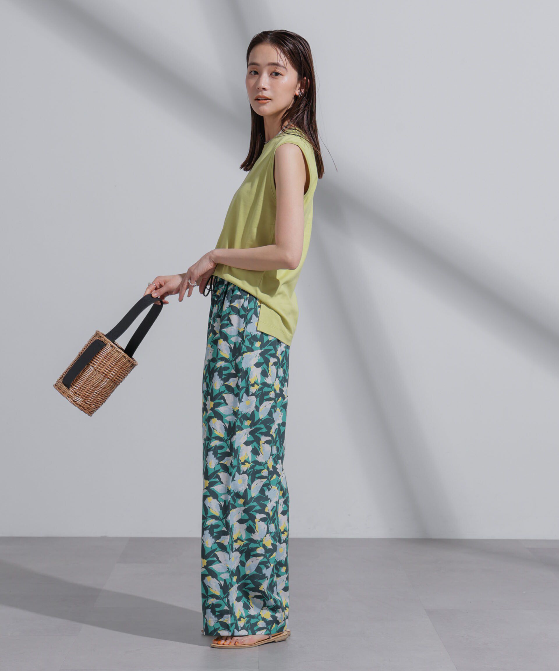 nano･universe「Anti Soaked(R)  汗染み防止 カラフルノースリTシャツ」|Tシャツ・カットソー|