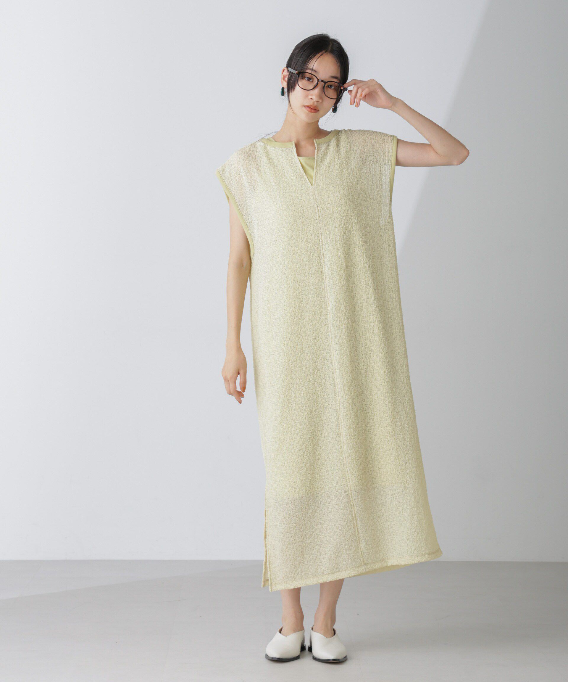 nano･universe「シアーサッカーワンピース」|ワンピース|