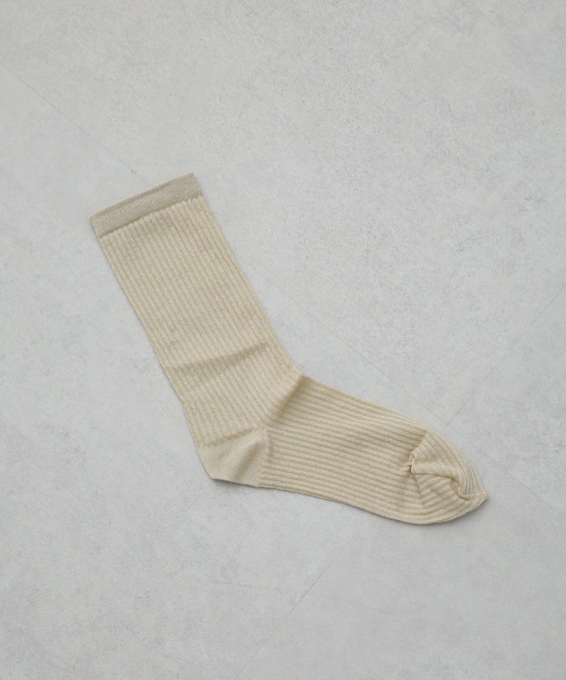 nano･universe「ラメリブソックス」|ソックス|