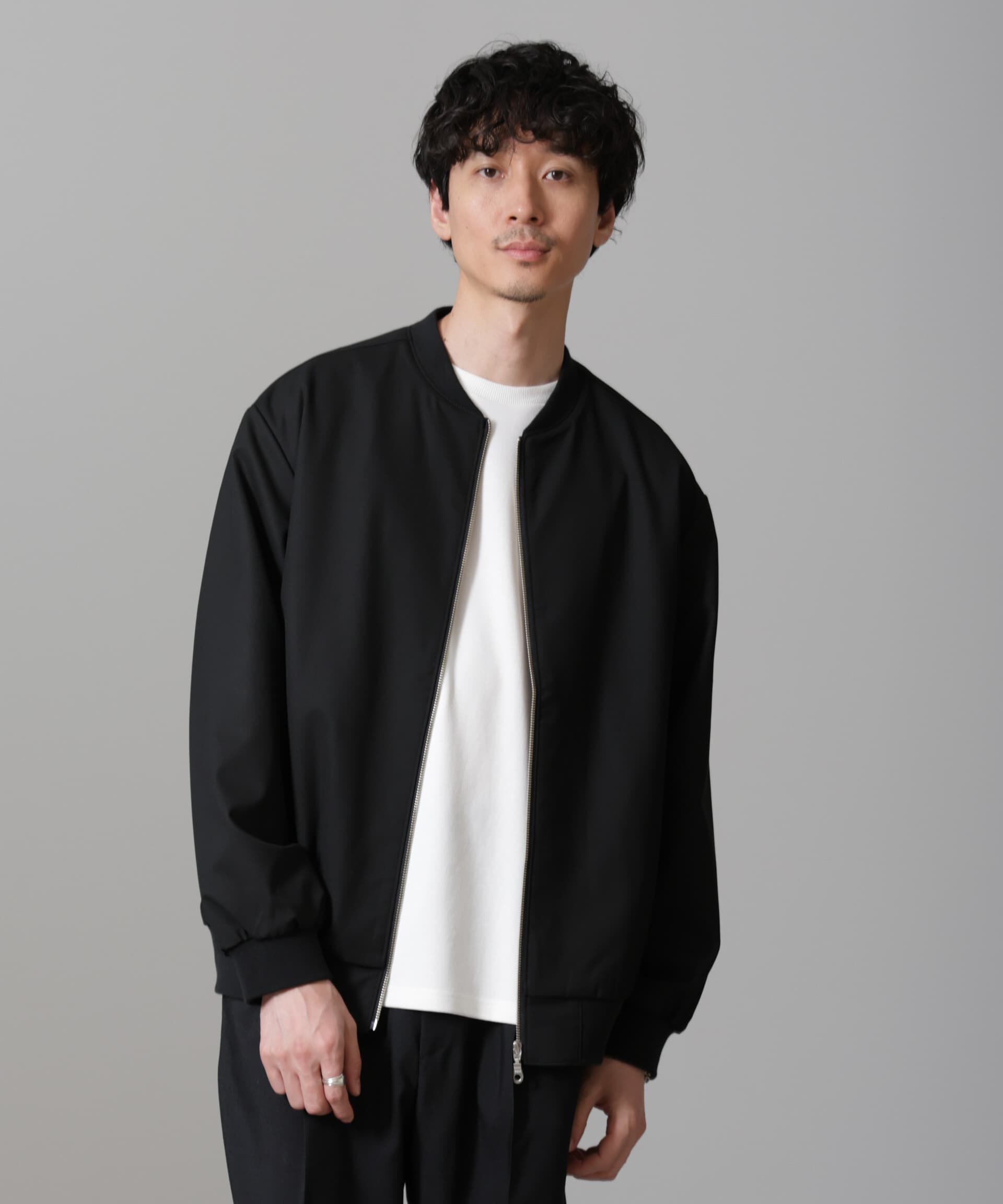 nano･universe「TRインタックMA-1 24AW」|ブルゾン・スタジャン|