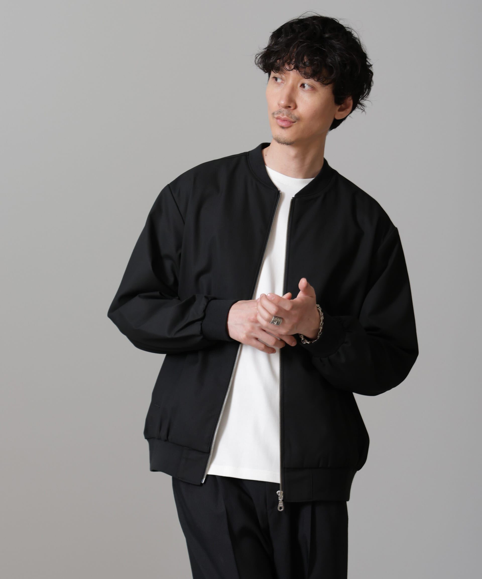 nano･universe「TRインタックMA-1 24AW」|ブルゾン・スタジャン|