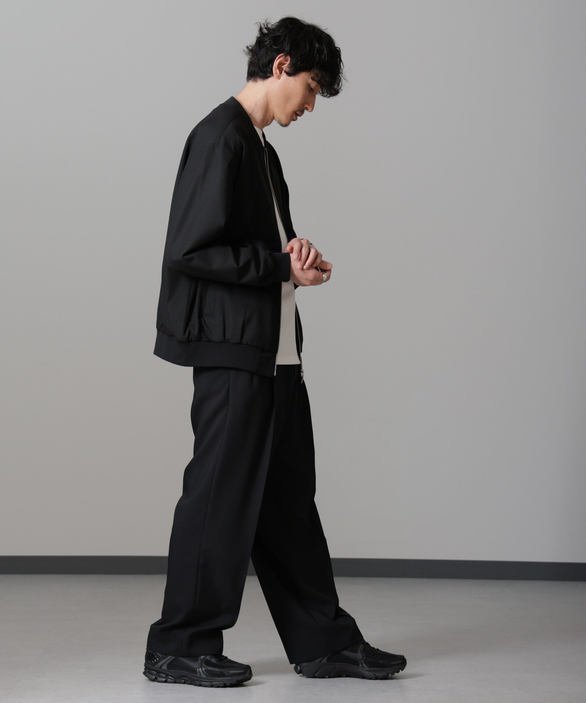 nano･universe「TRインタックMA-1 24AW」|ブルゾン・スタジャン|