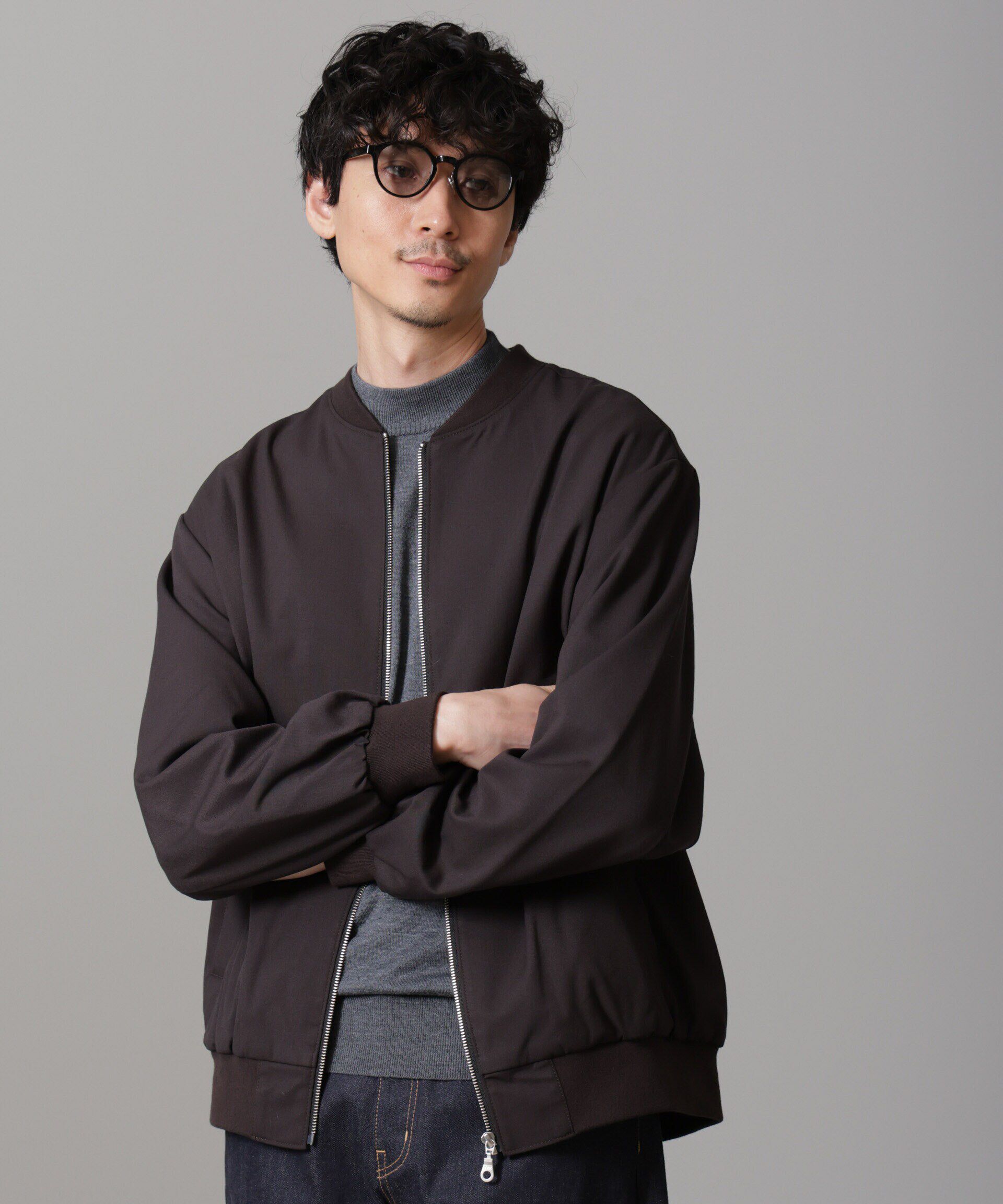 nano･universe「TRインタックMA-1 24AW」|ブルゾン・スタジャン|