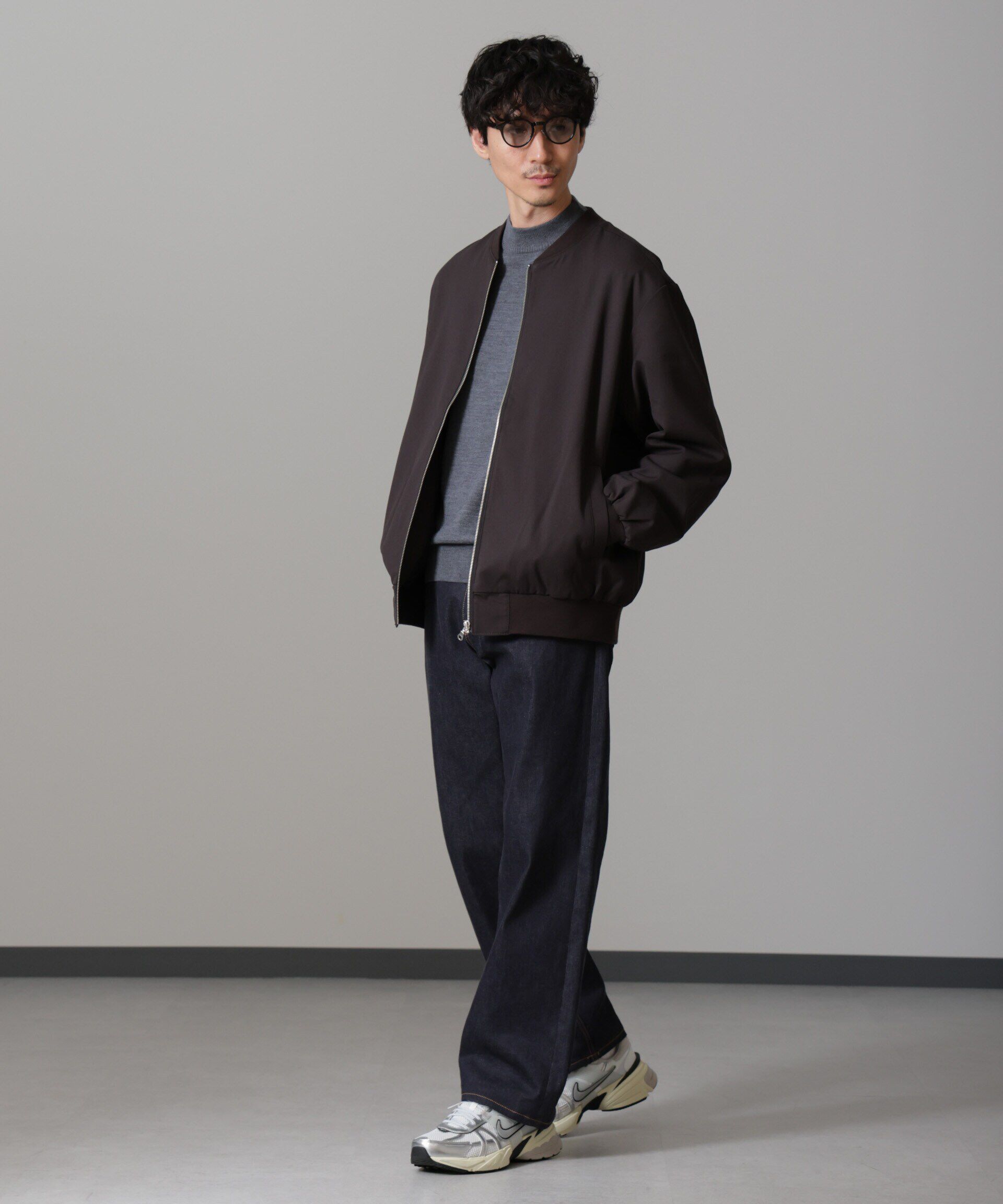 nano･universe「TRインタックMA-1 24AW」|ブルゾン・スタジャン|