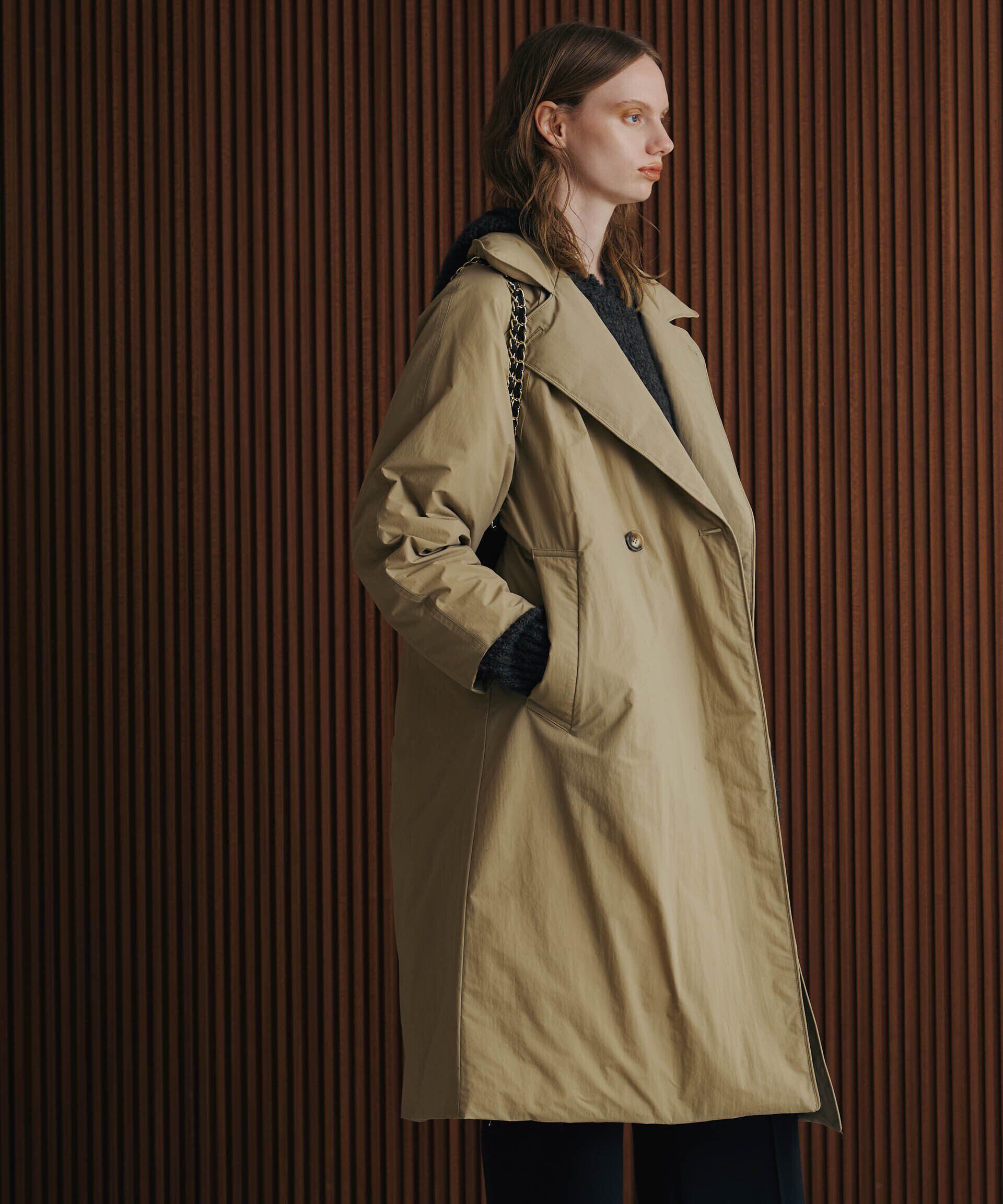 nano･universe「「西川ダウン(R)」リバーシブルライトコート」|ダウン|