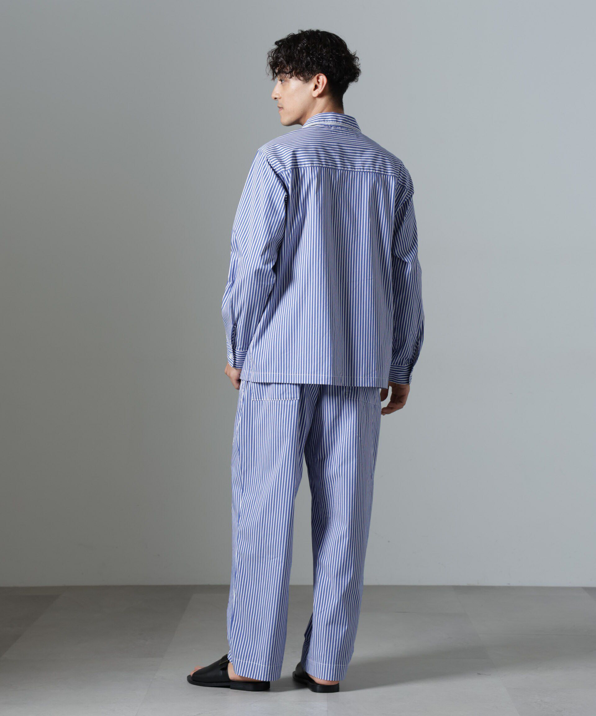 nano･universe「｢NJ/CLUB｣HOMESTOCK ストライプシャツ」|シャツ・ブラウス|