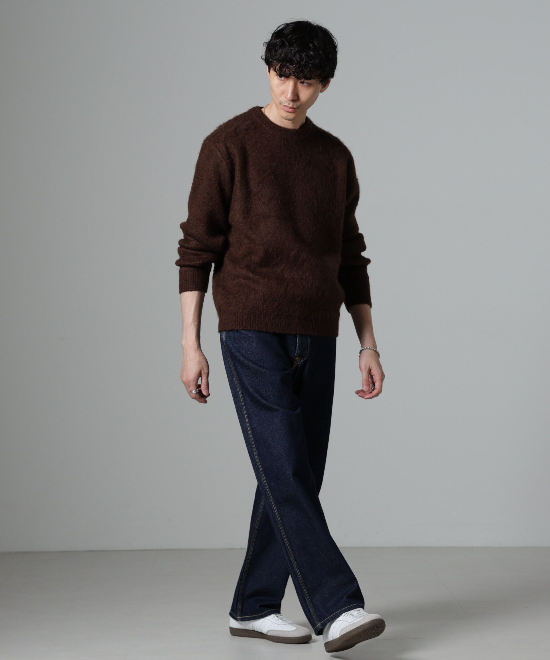 nano･universe「モヘヤライクプルオーバーニット」|ニット・セーター|