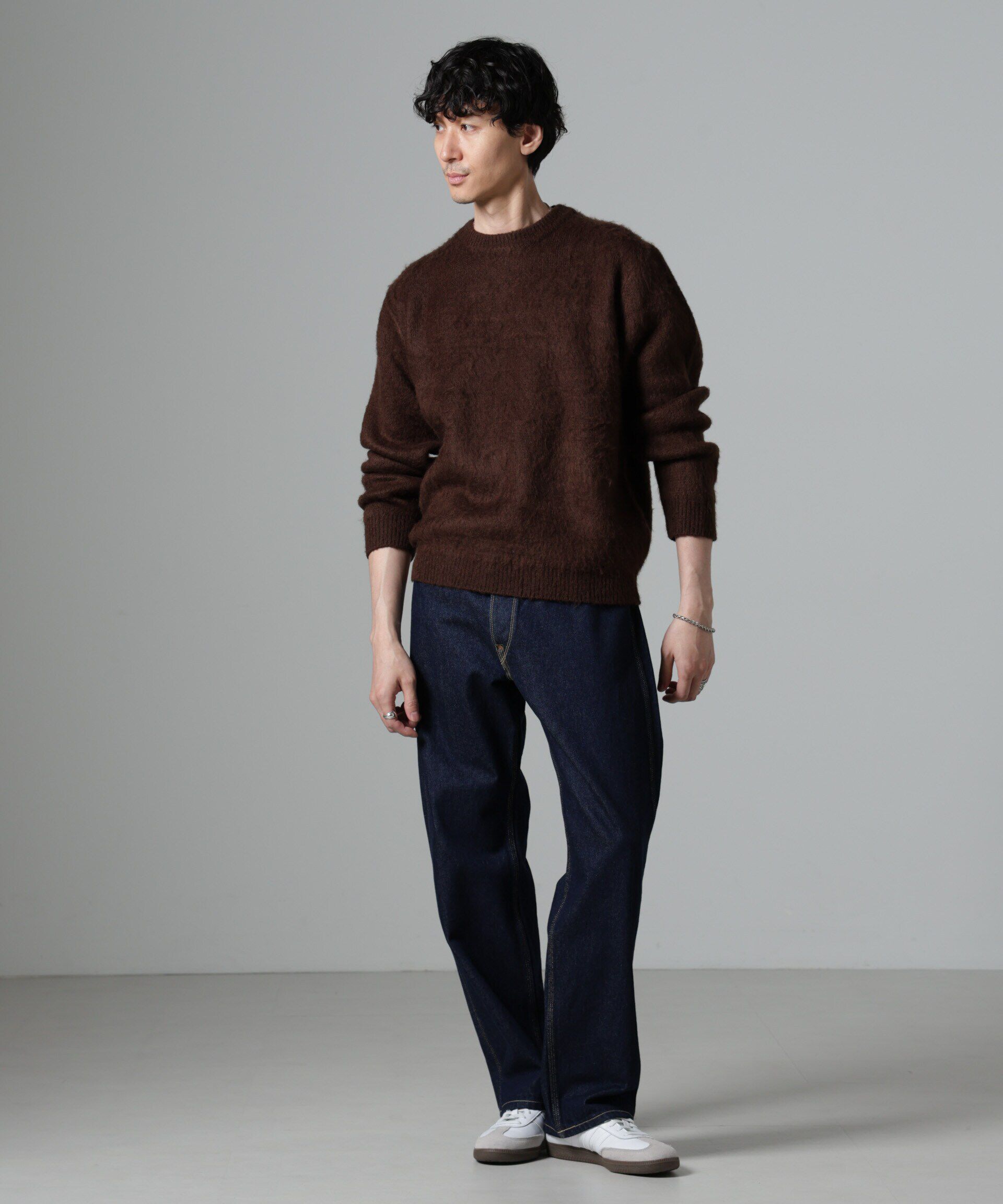 nano･universe「モヘヤライクプルオーバーニット」|ニット・セーター|