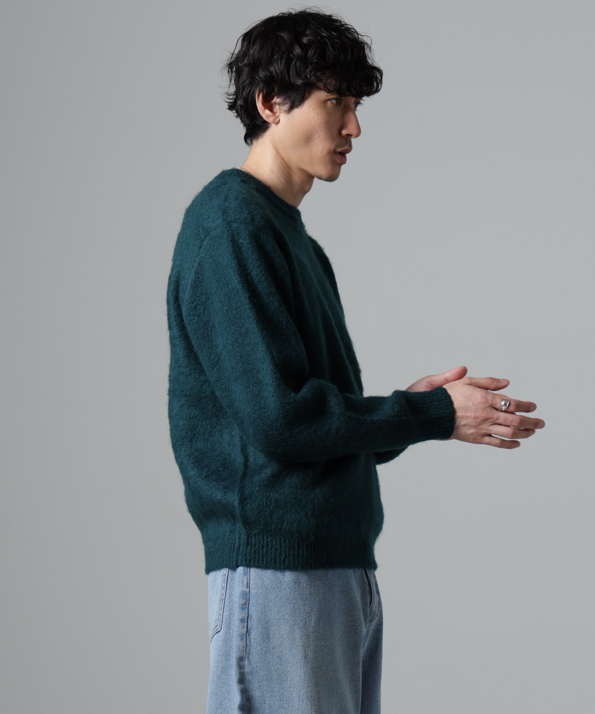 nano･universe「モヘヤライクプルオーバーニット」|ニット・セーター|