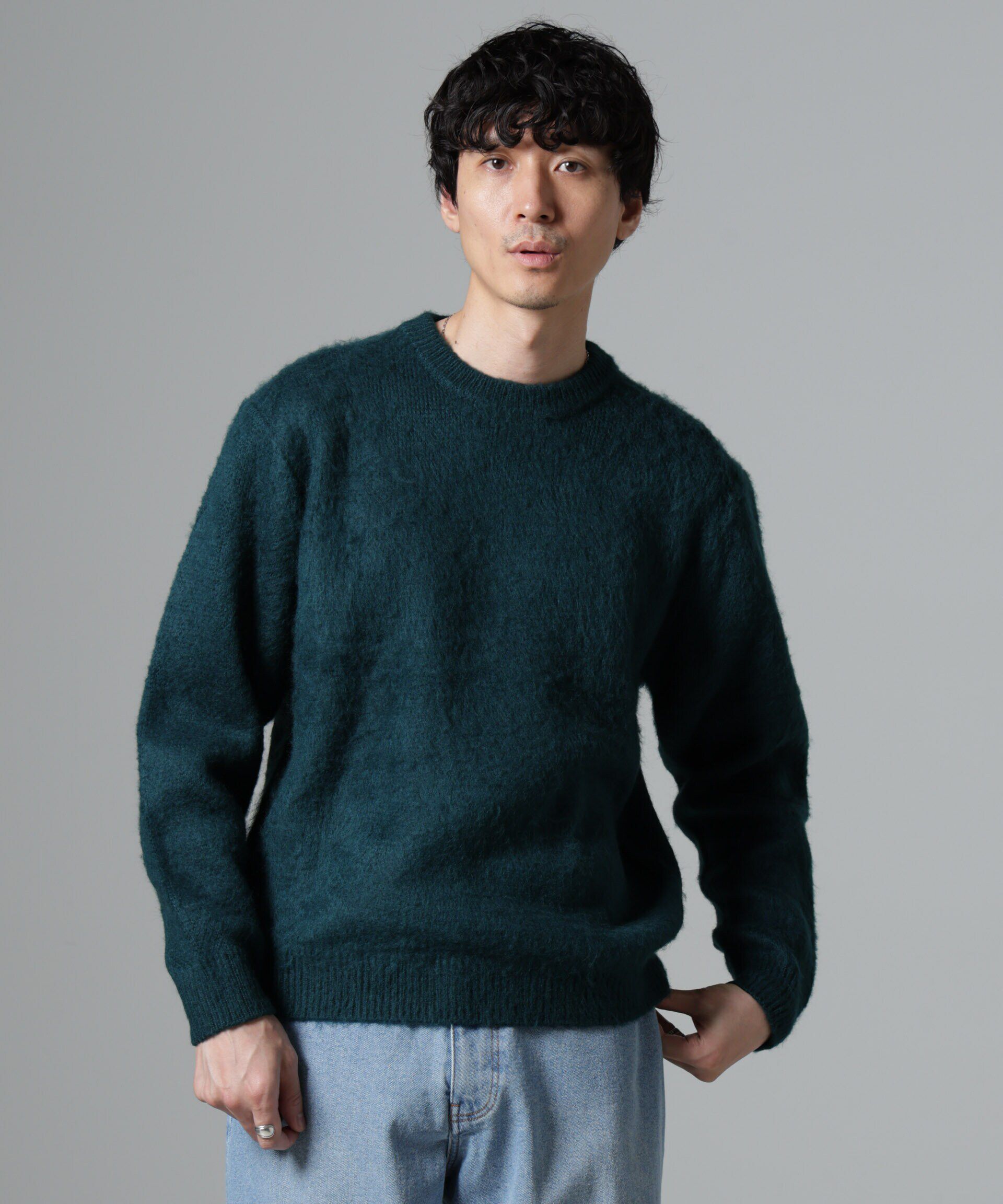 nano･universe「モヘヤライクプルオーバーニット」|ニット・セーター|