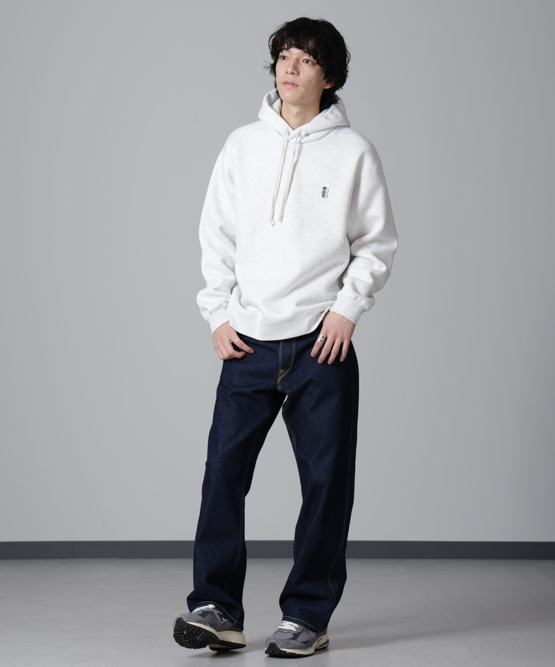 nano･universe「ナノベア 裏起毛フーディー 長袖」|Tシャツ・カットソー|