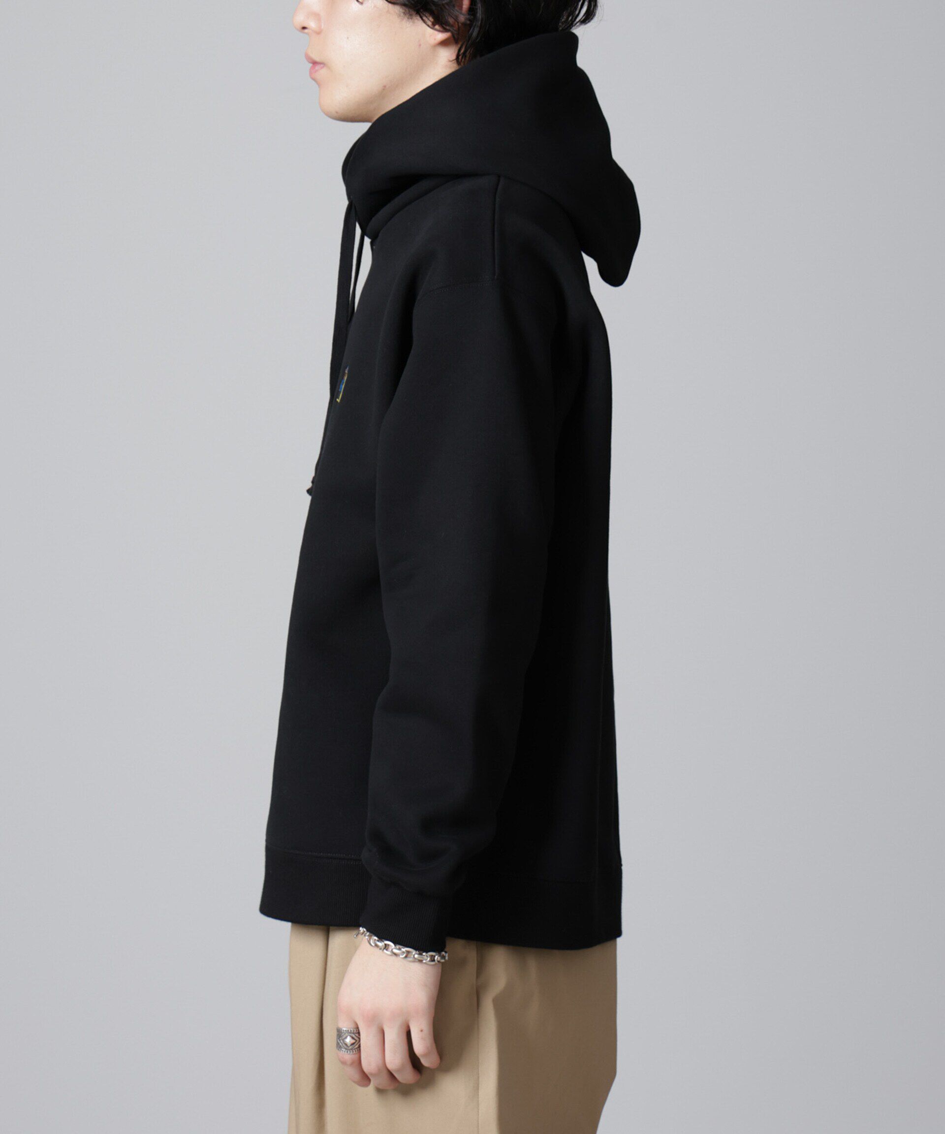 nano･universe「ナノベア 裏起毛フーディー 長袖」|Tシャツ・カットソー|