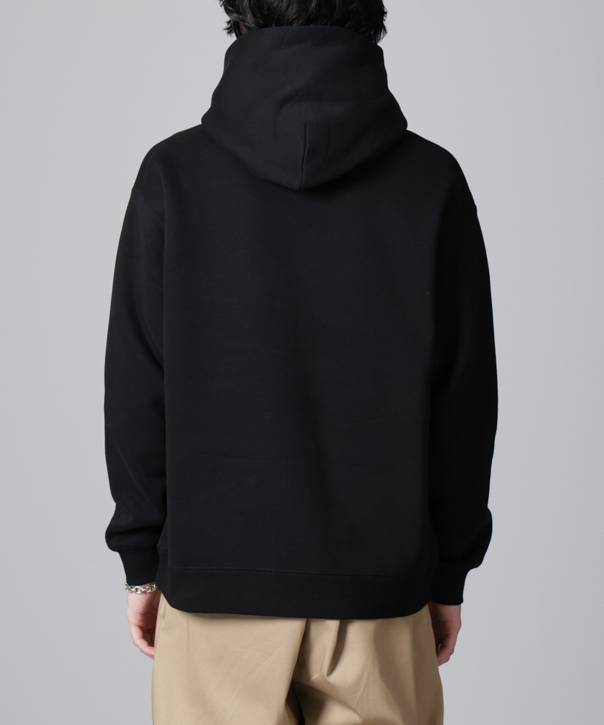 nano･universe「ナノベア 裏起毛フーディー 長袖」|Tシャツ・カットソー|