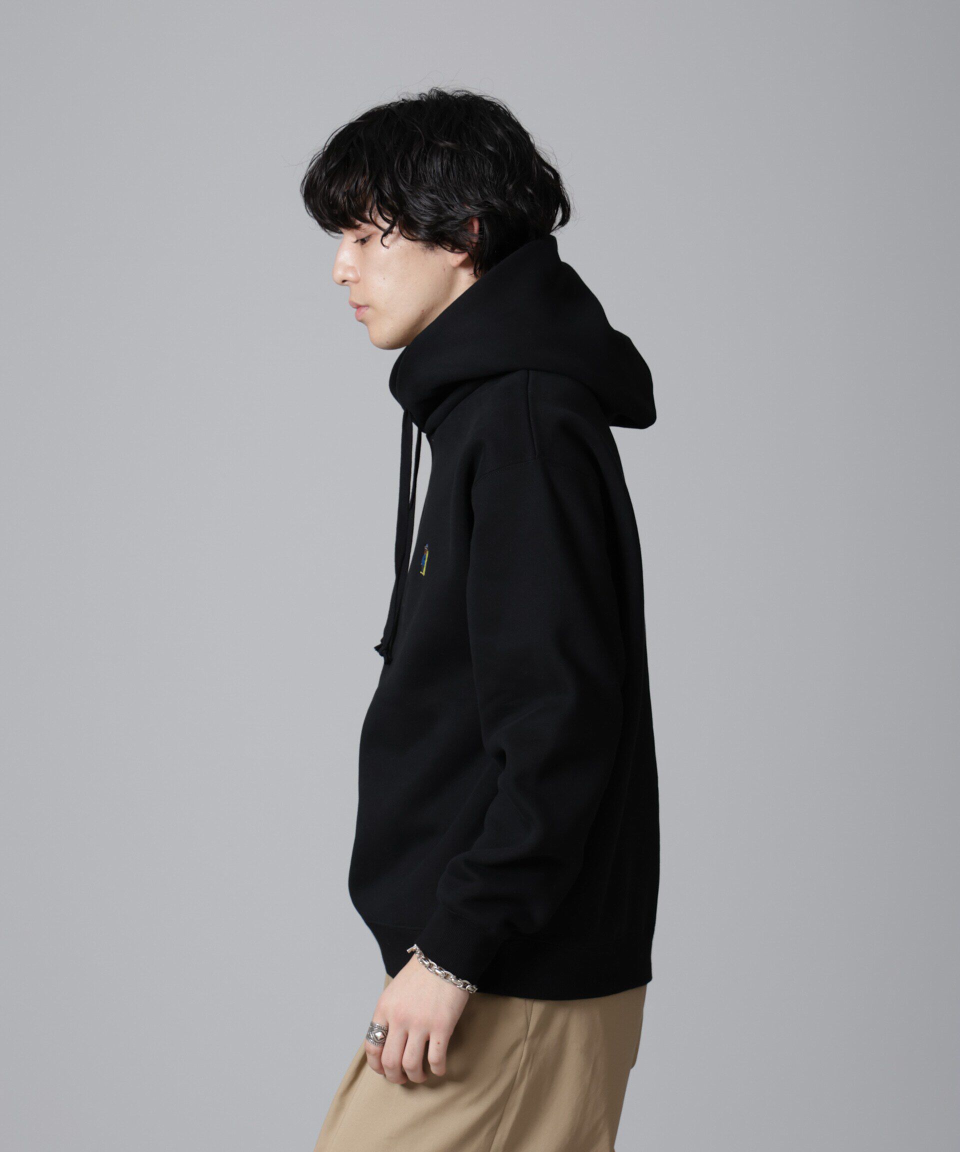 nano･universe「ナノベア 裏起毛フーディー 長袖」|Tシャツ・カットソー|